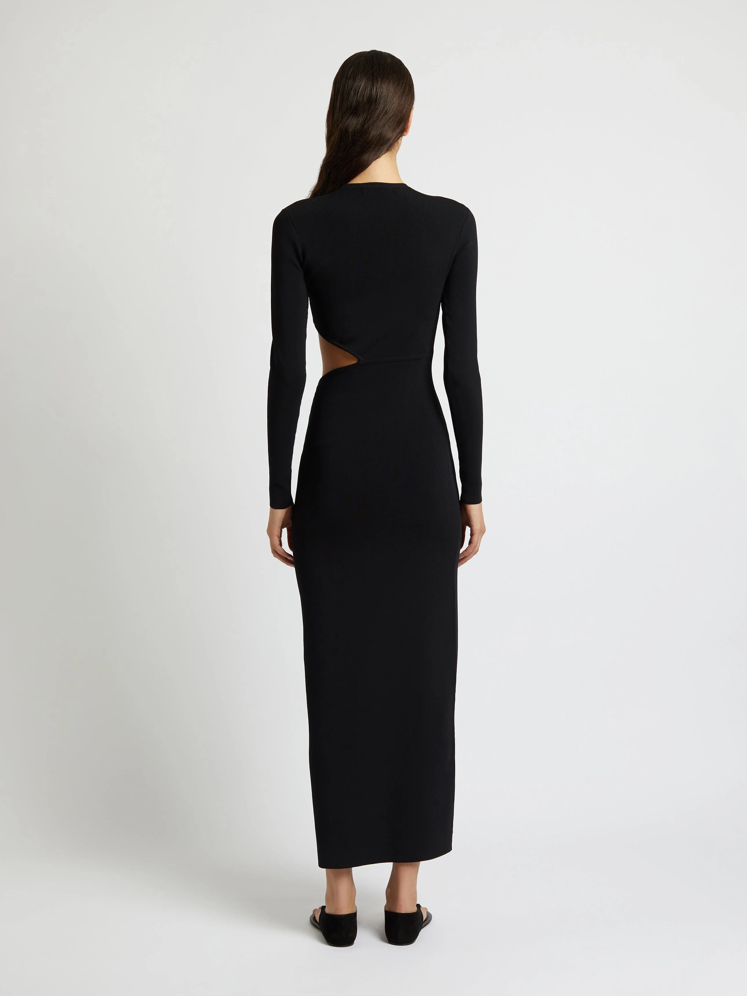Christopher Esber - Salacia Wire Long Sleeve Column Dress - Image 4