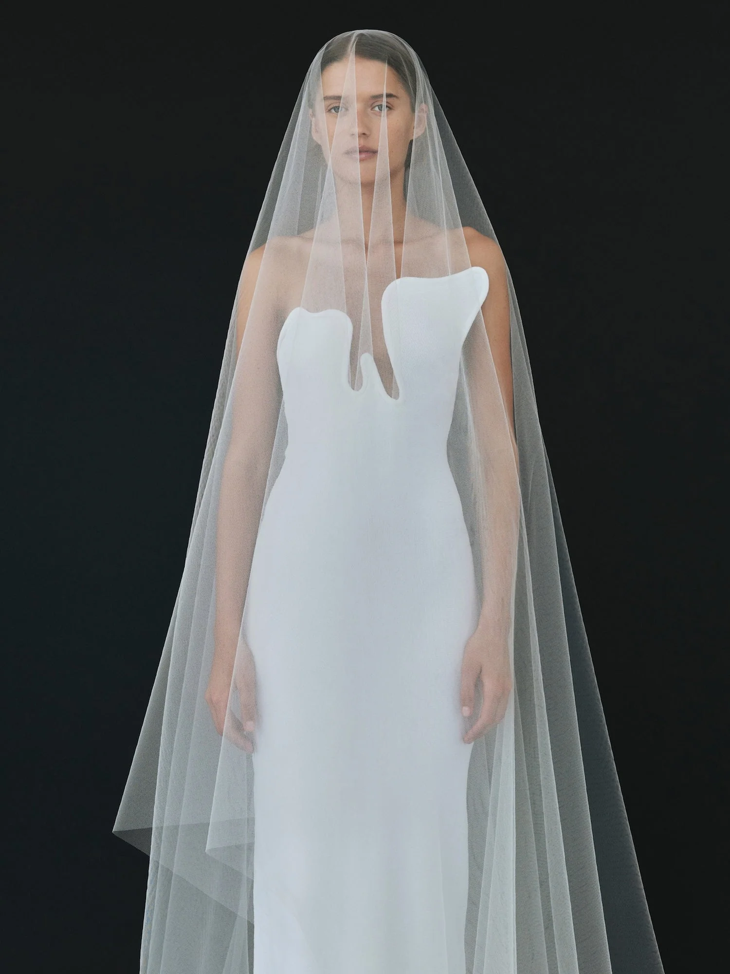 Christopher Esber - Salacia Wire Strapless Dress - Image 5