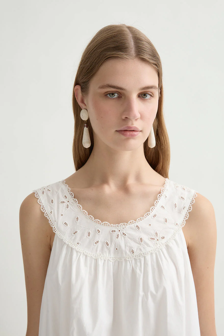 Posse - SALMA MINI DRESS - VINTAGE WHITE - Image 2