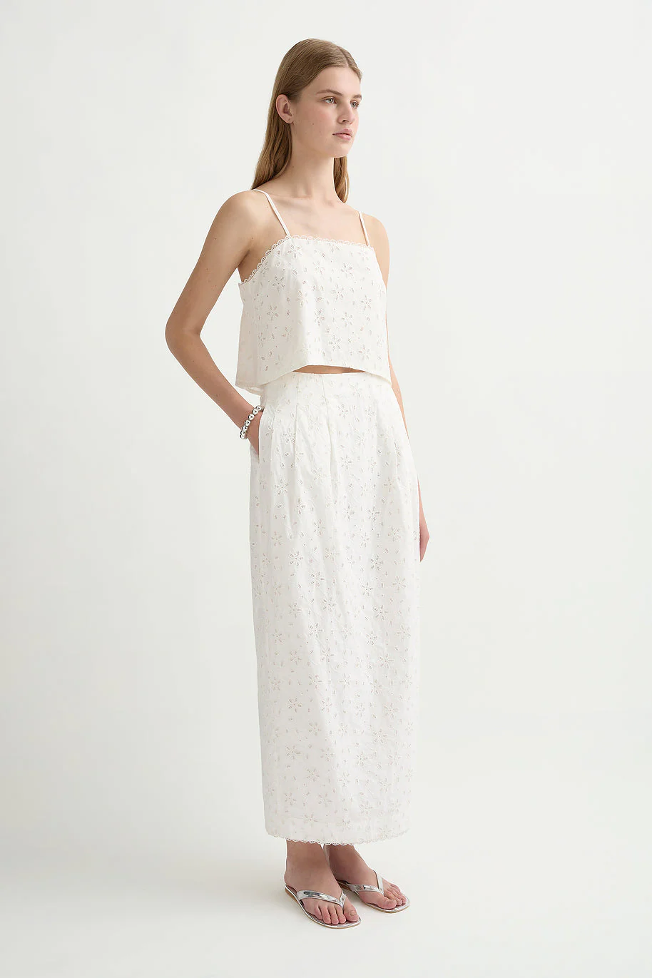 Posse - SALMA TOP - VINTAGE WHITE - Image 8