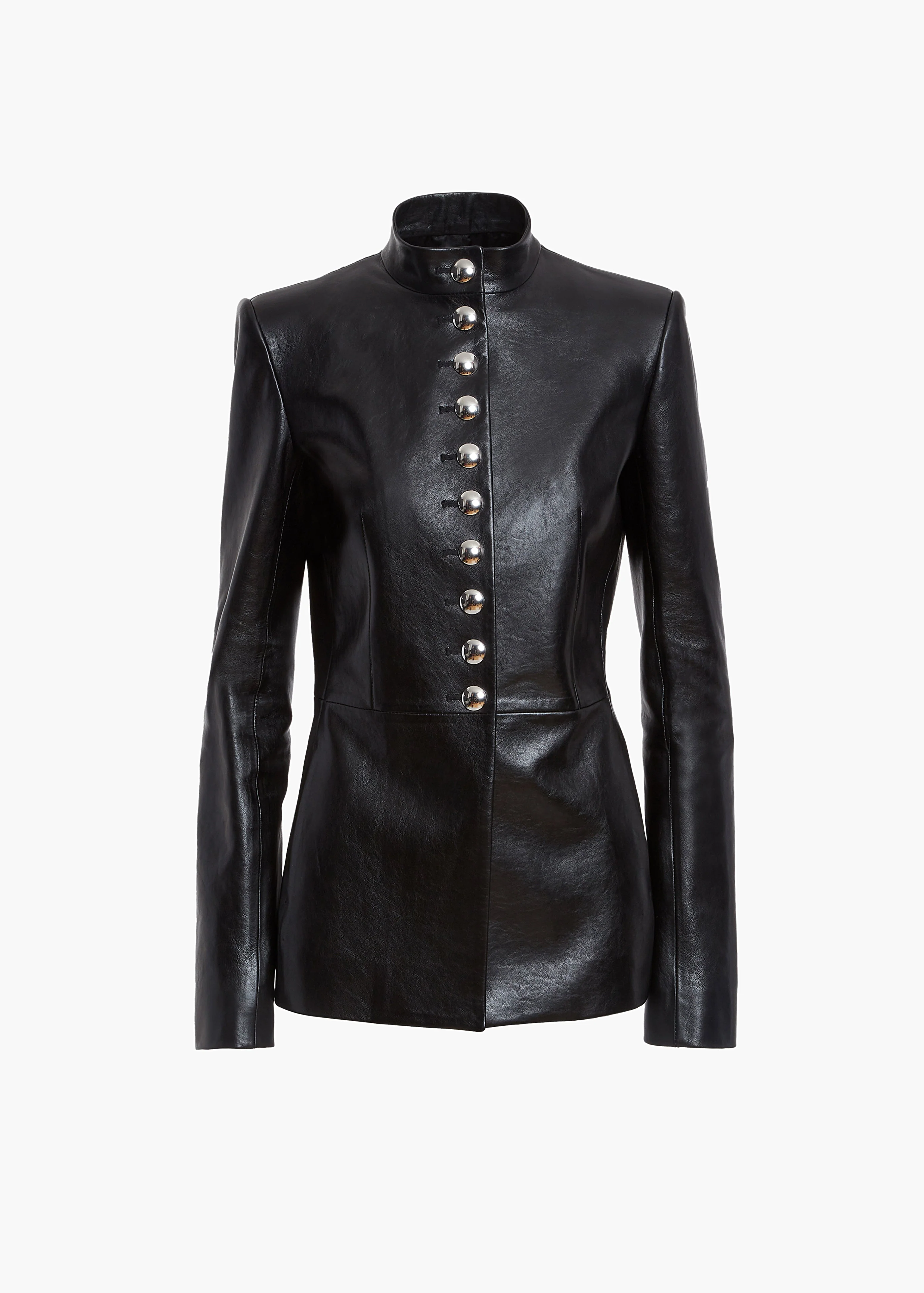 Khaite - Samuel Jacket in Black Leather - Image 8