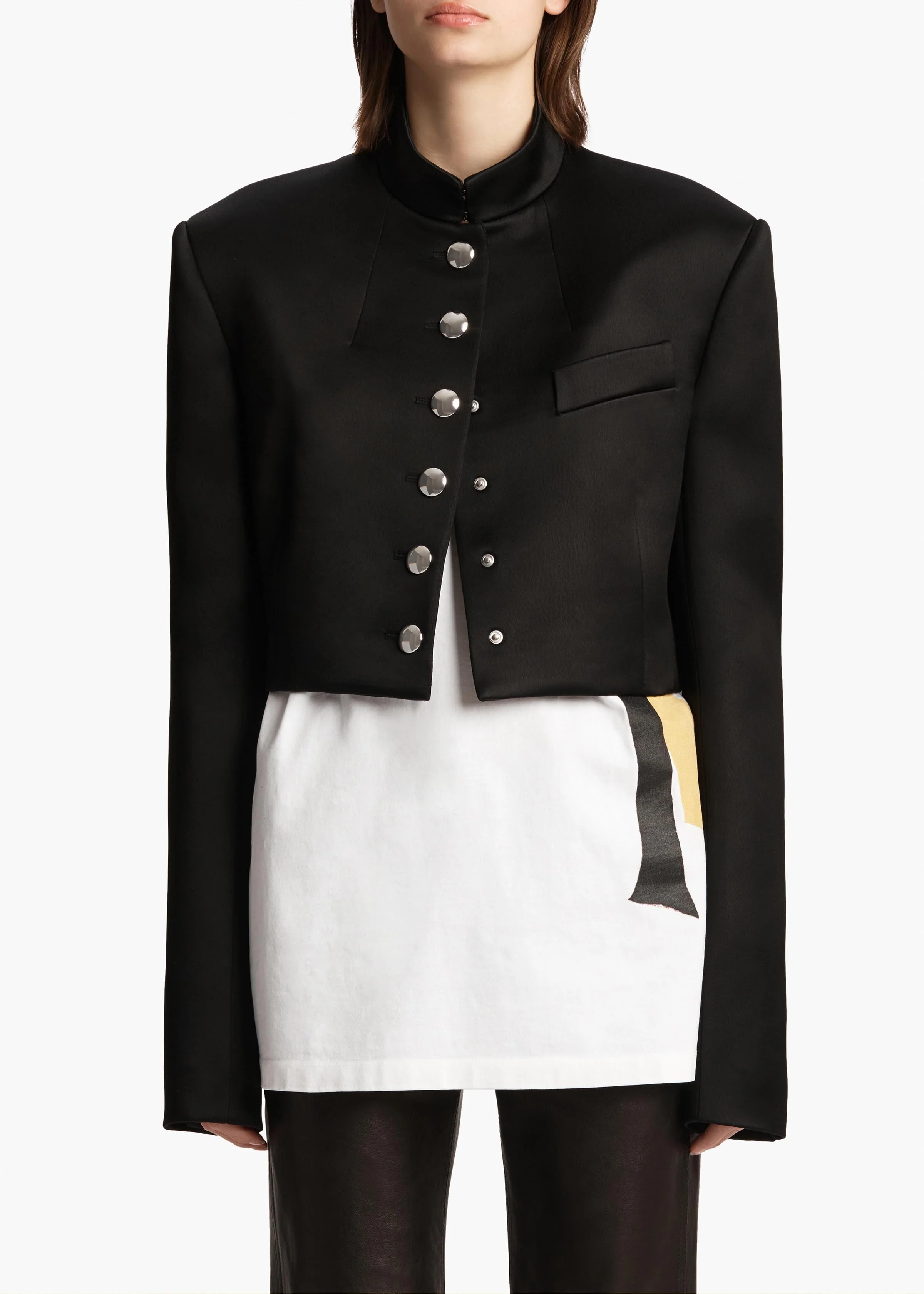 Khaite - Samuelson Jacket in Black - Image 3
