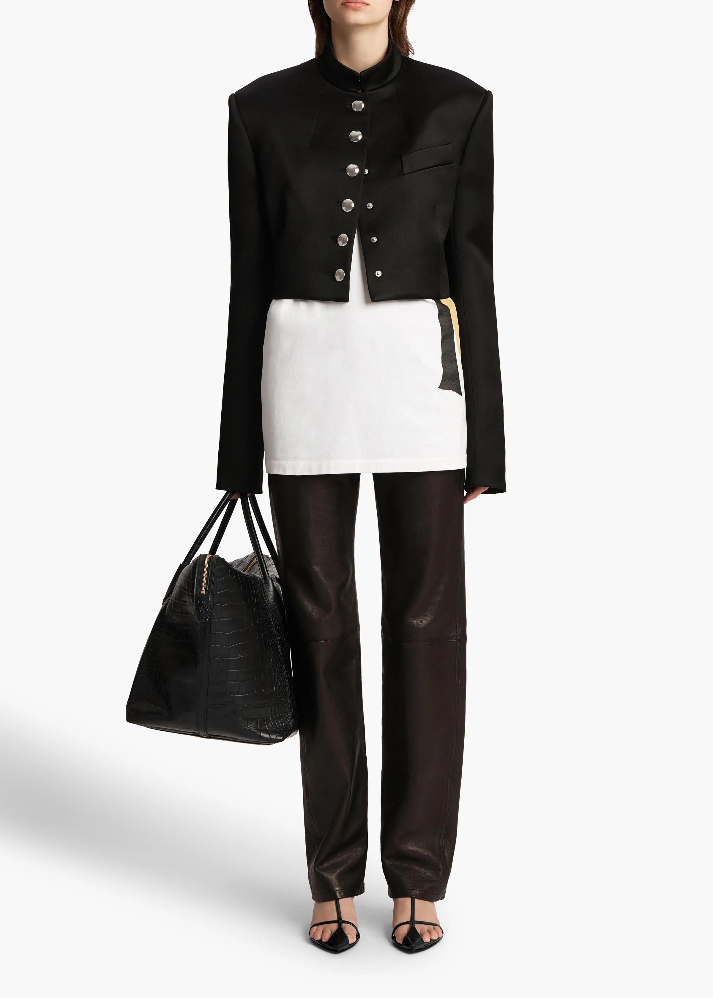 Khaite - Samuelson Jacket in Black - Image 9