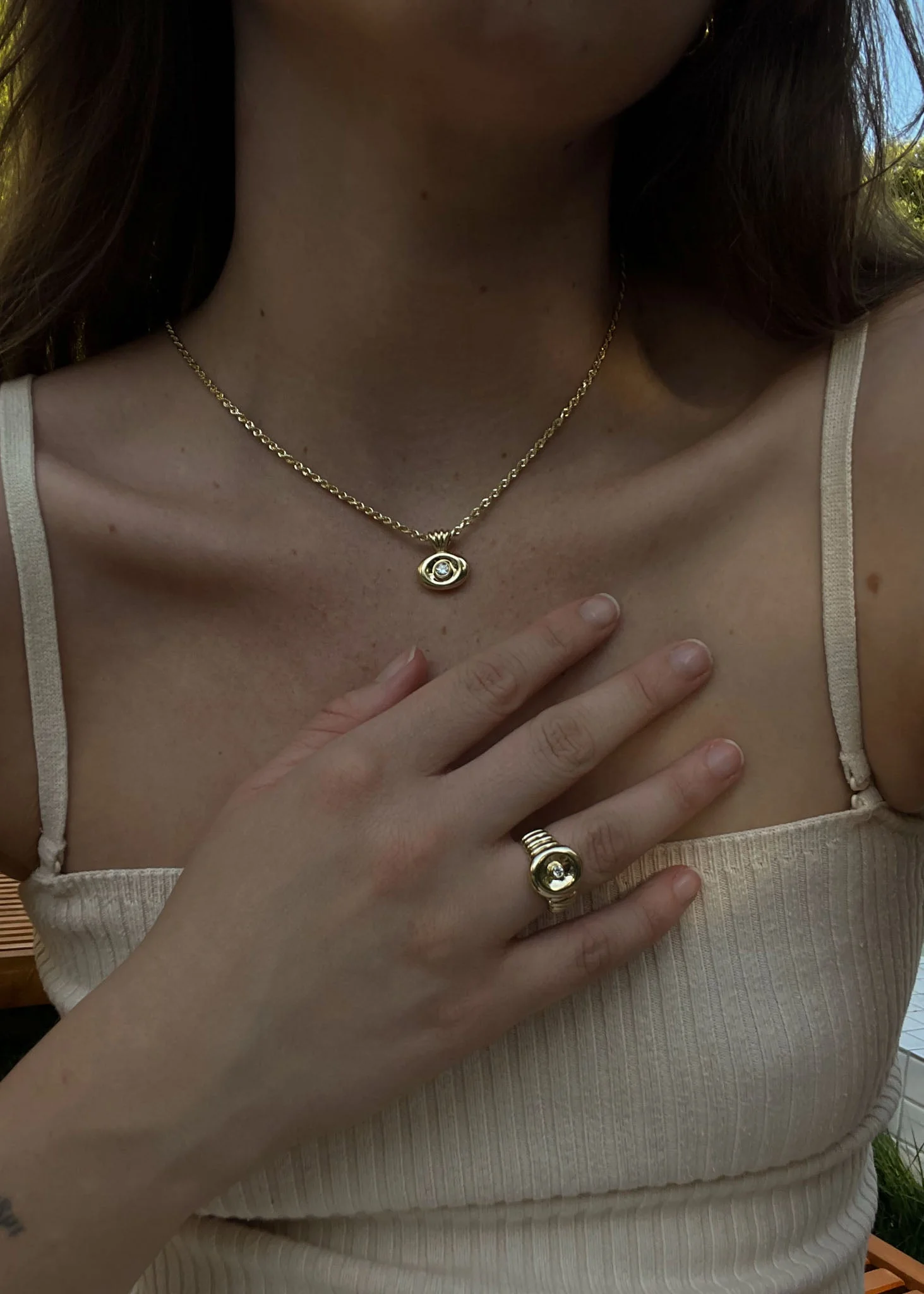 Kinn - San Raphael Necklace Diamond - Image 2
