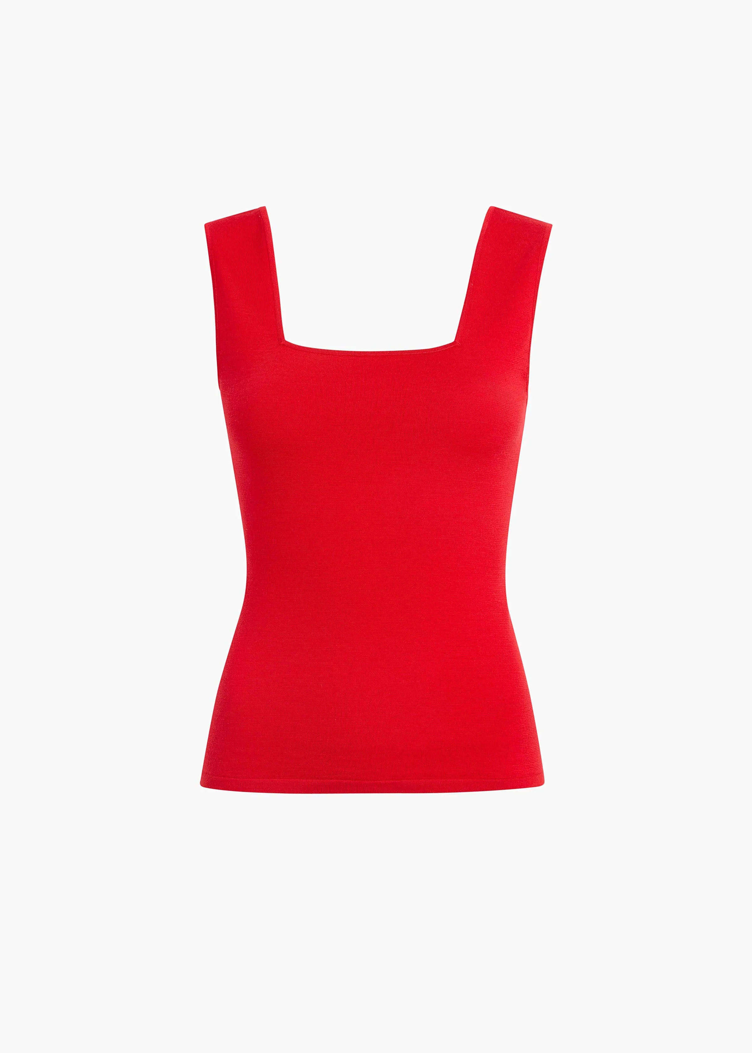 Khaite - Sani Top in Fire Red