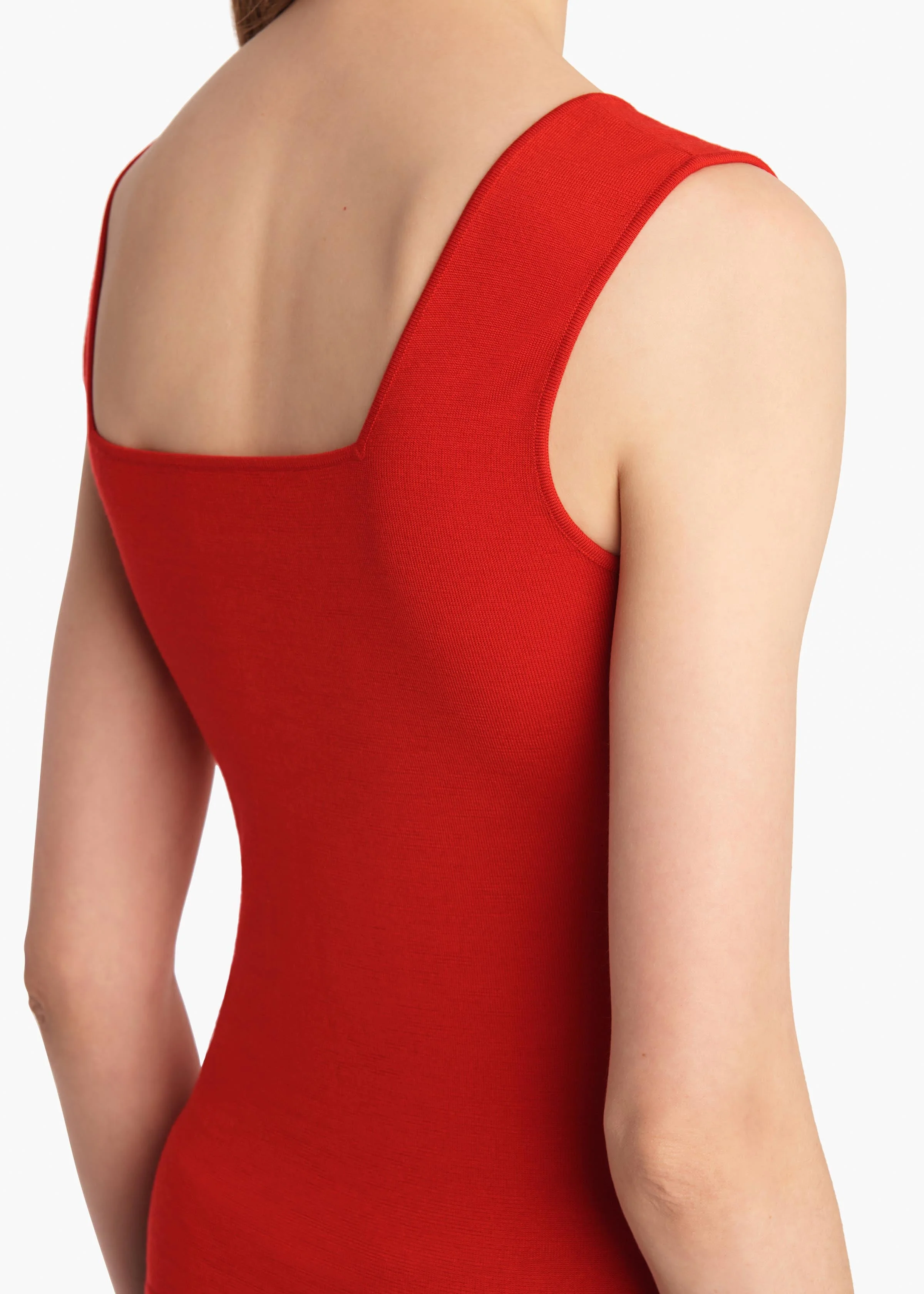 Khaite - Sani Top in Fire Red - Image 6