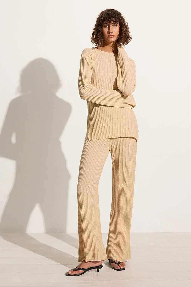 Faithfull - Santi Pant Beige - Final Sale - Image 3