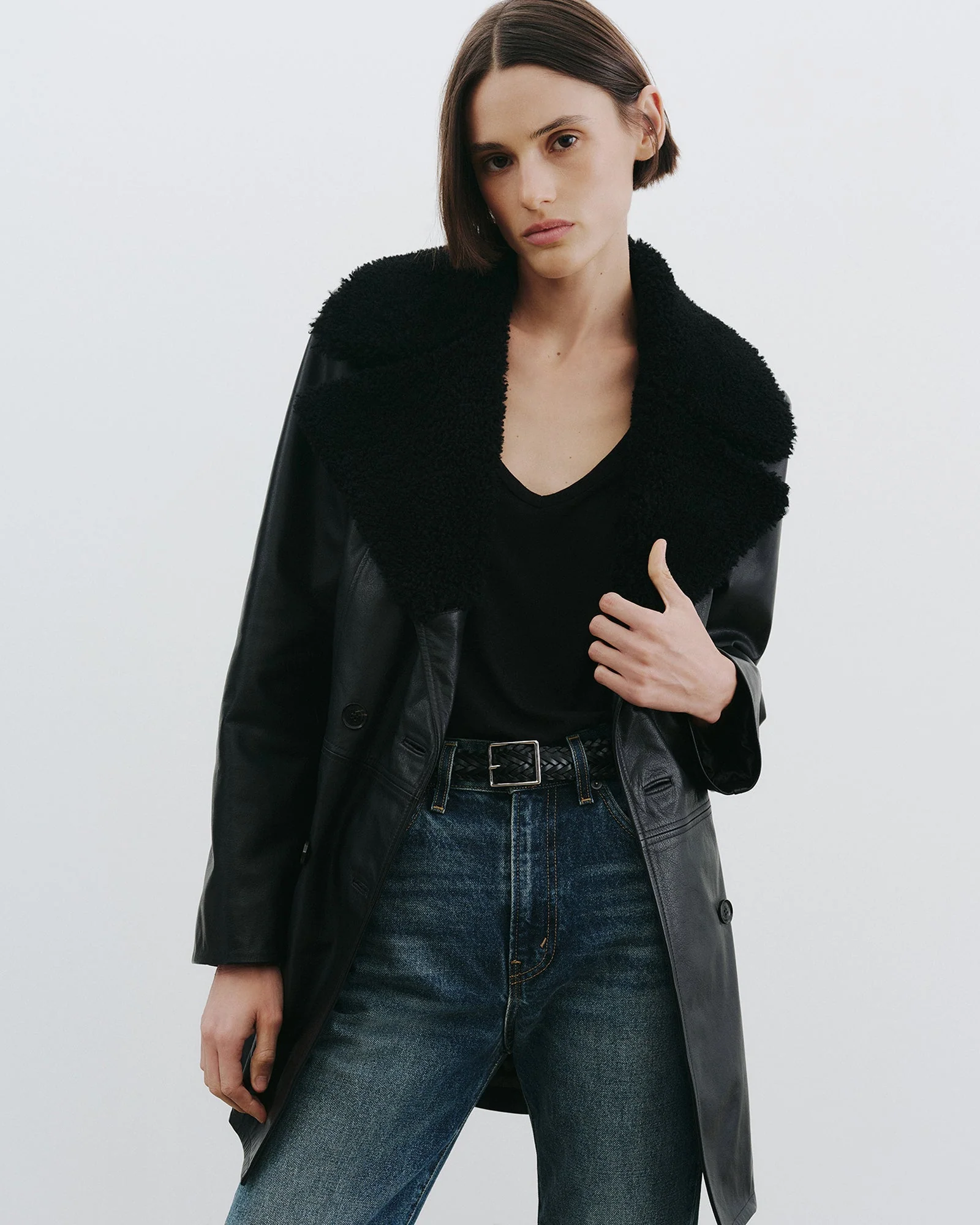 Nili Lotan - SANURA LEATHER COAT - Image 2