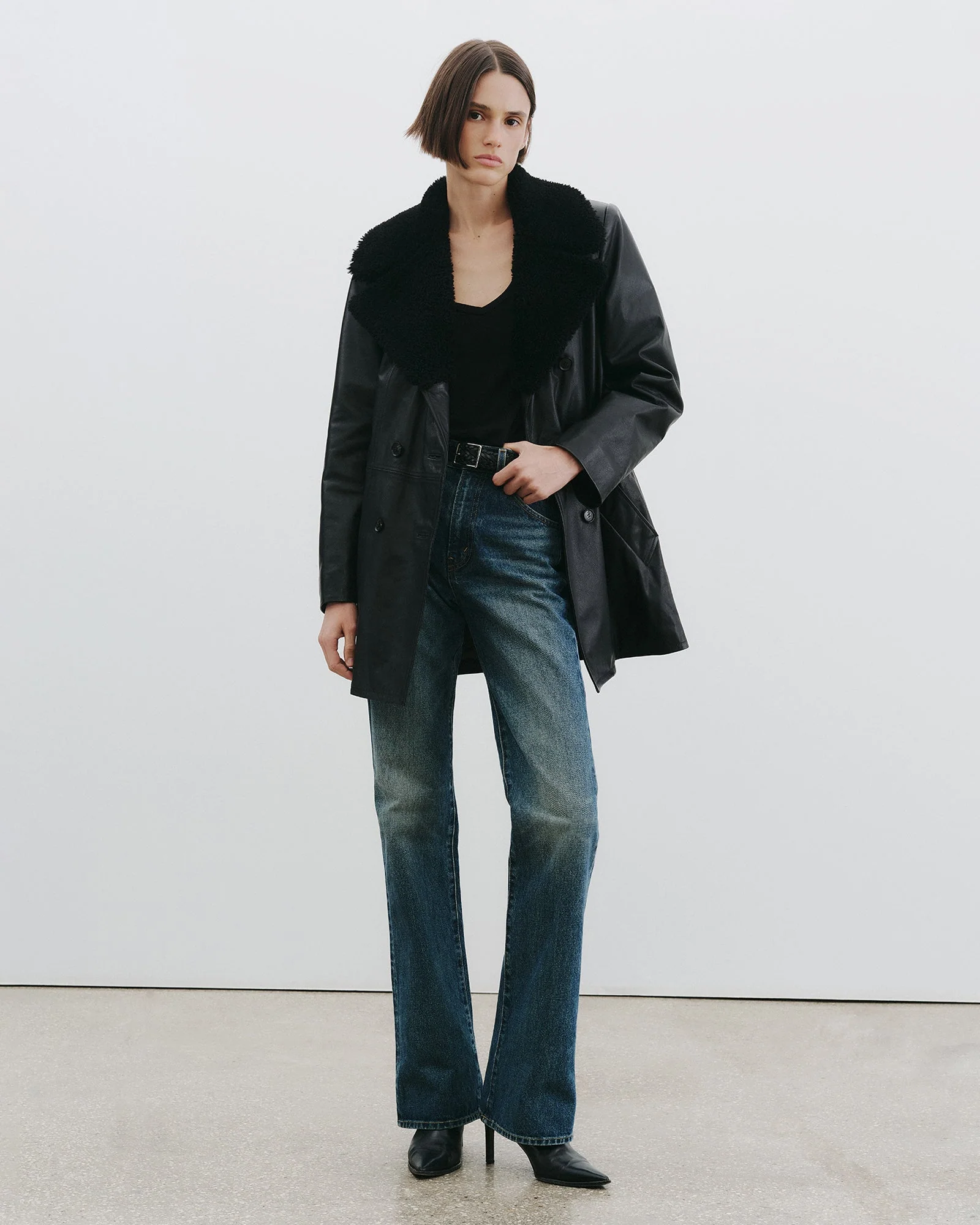 Nili Lotan - SANURA LEATHER COAT - Image 6