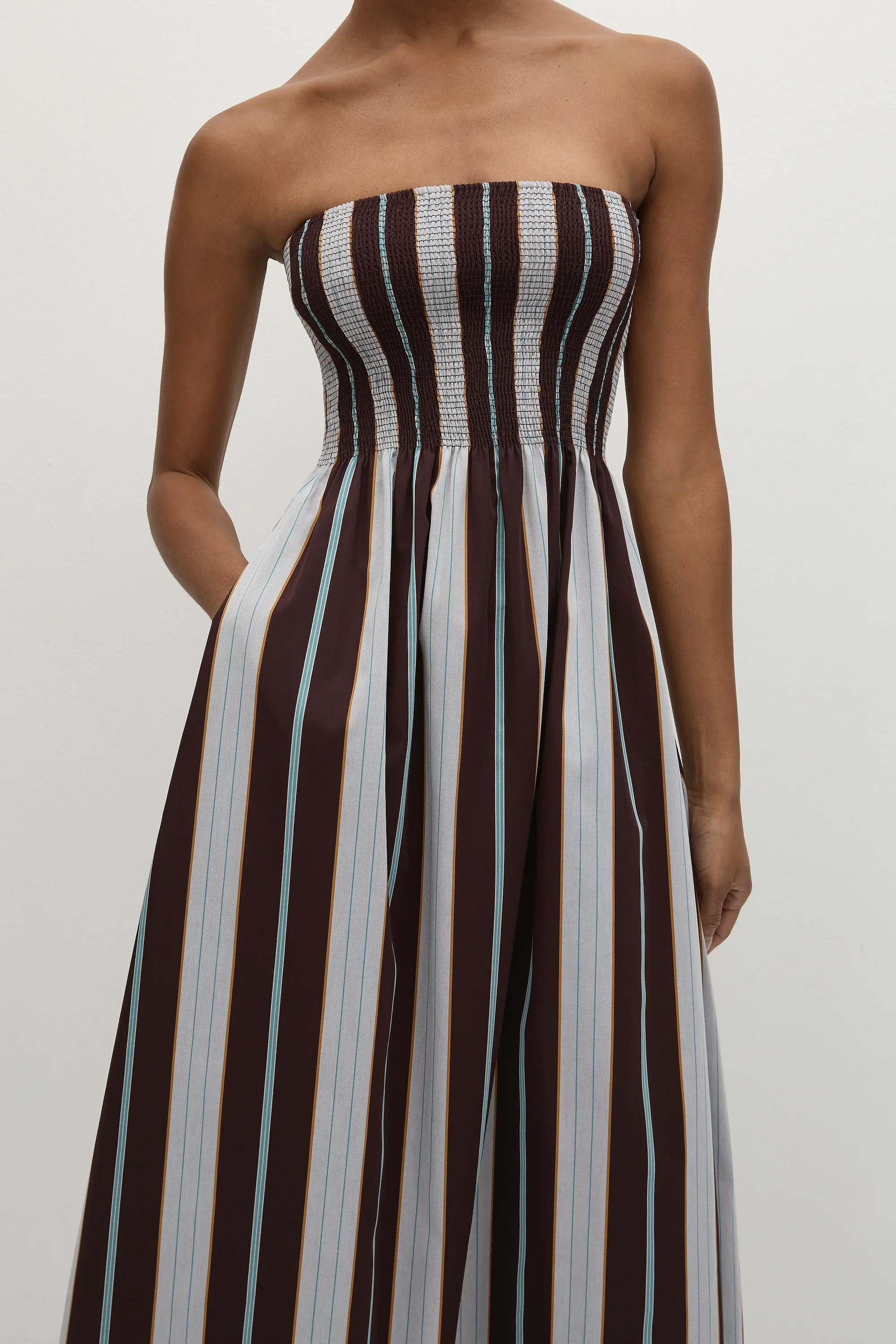 Faithfull - Sanya Maxi Dress Athens Stripe - Image 2
