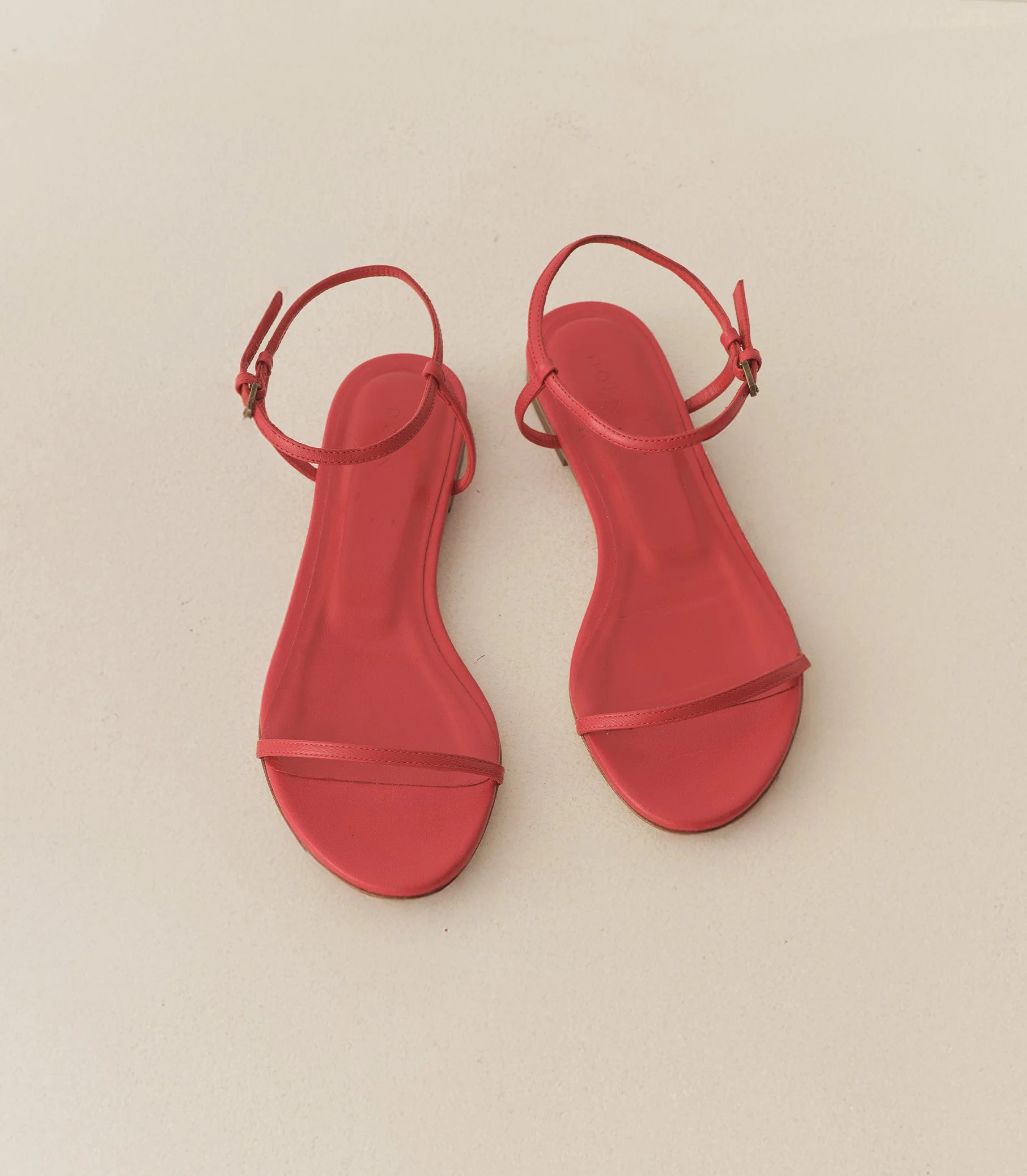 DÔEN - SARTENE SANDAL -- RED NAPPA - Image 7