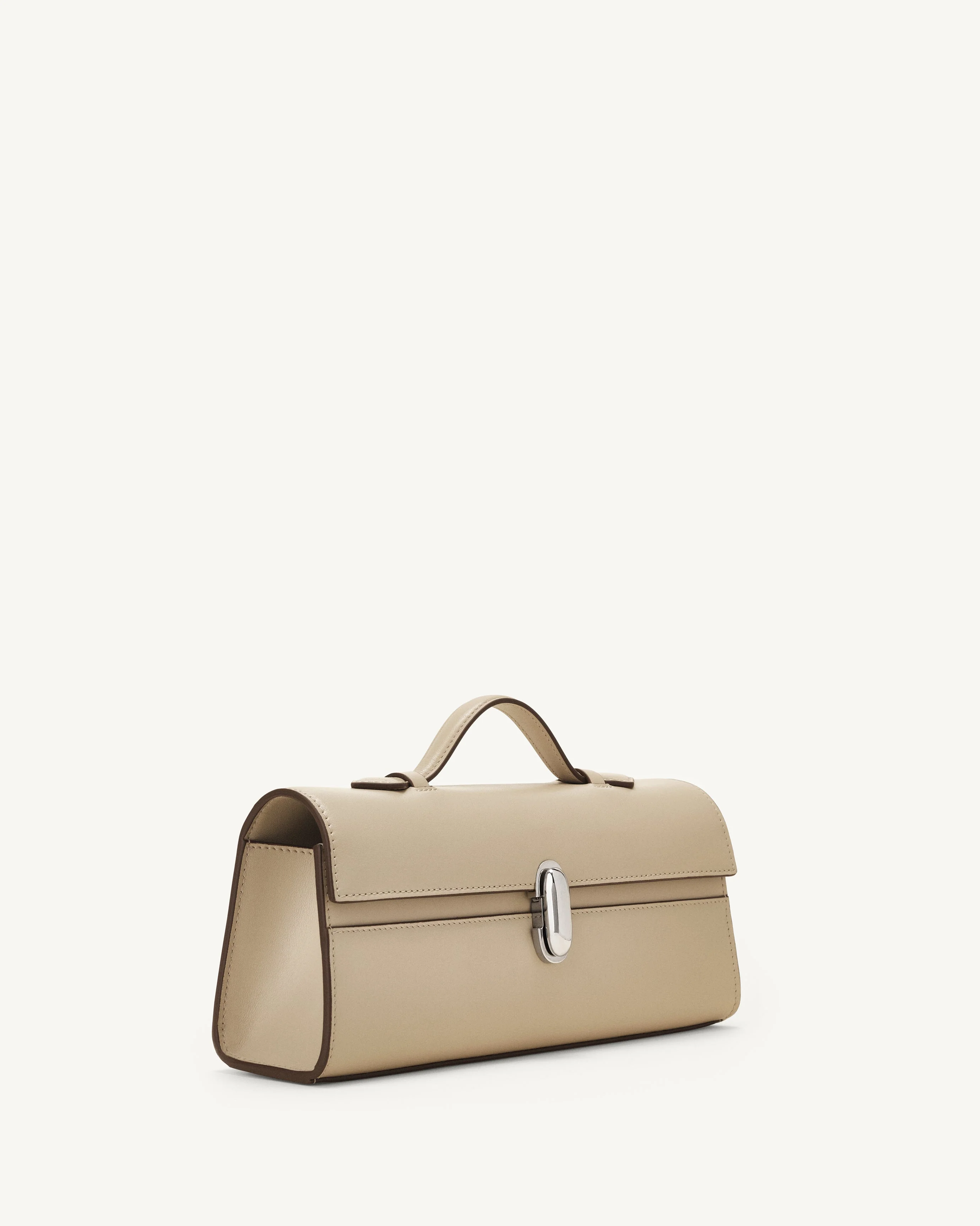 SAVETTE - Slim Symmetry Pochette in Bone Leather - Image 2