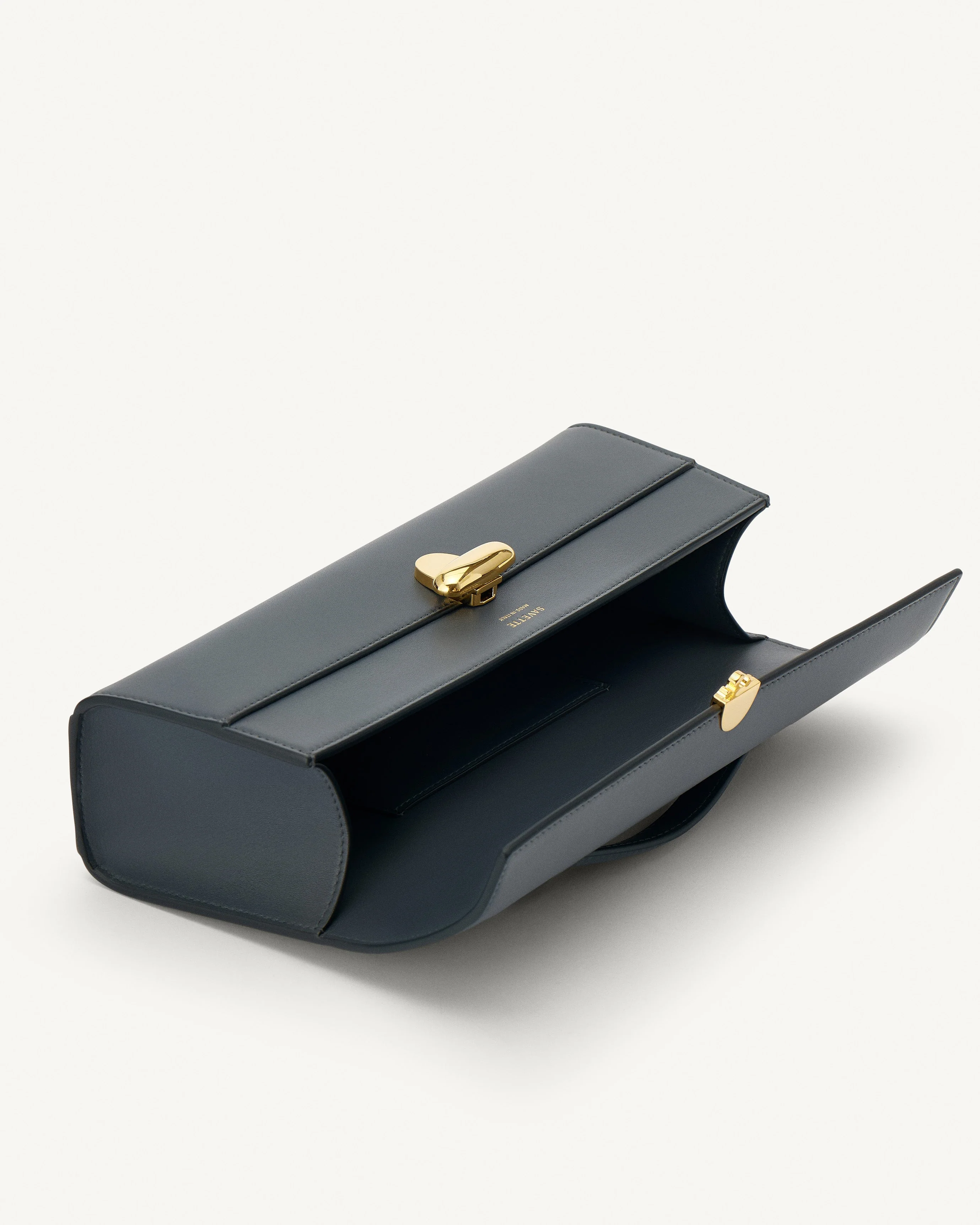 SAVETTE - Slim Symmetry Pochette in Storm Leather - Image 3