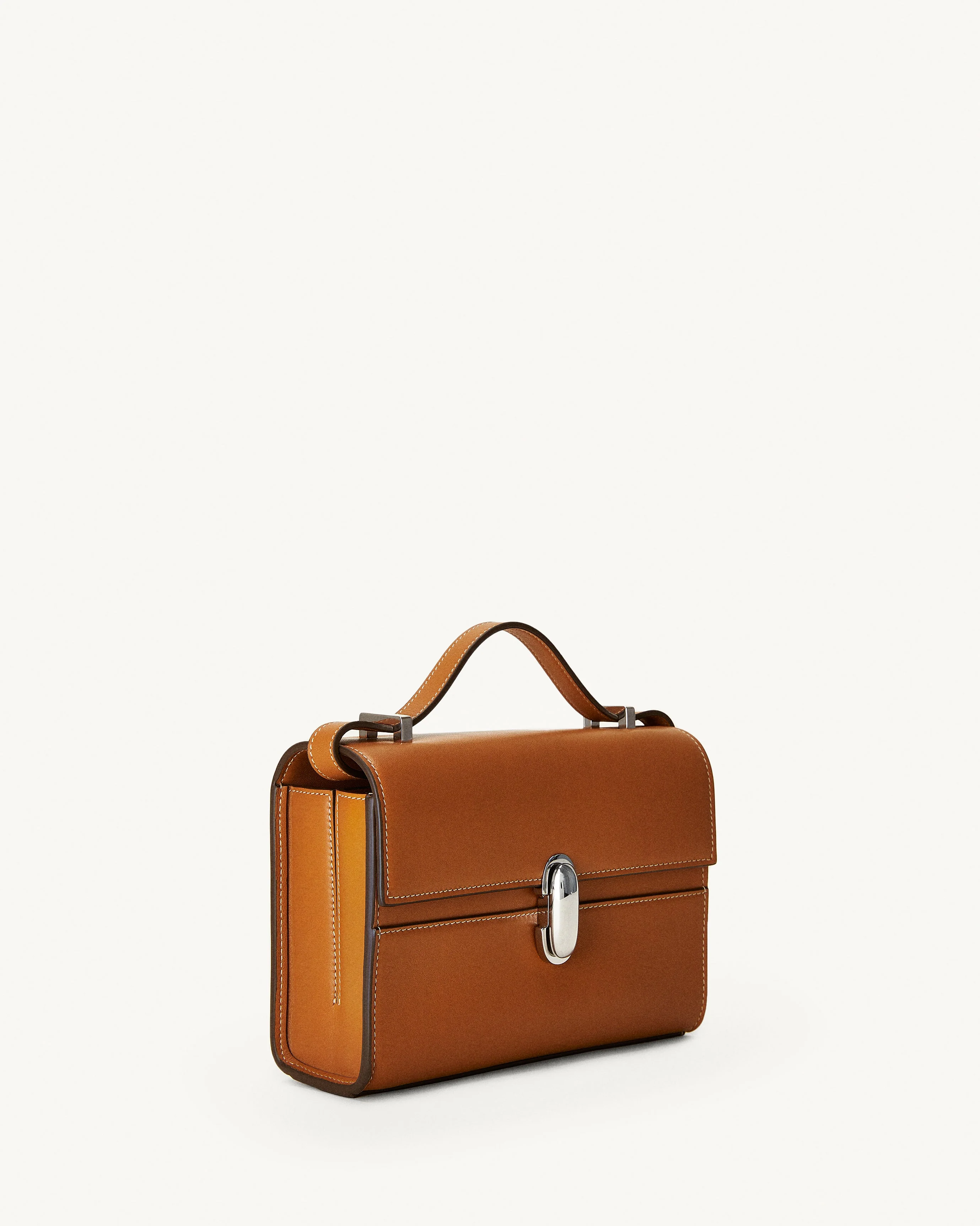 SAVETTE - Symmetry 19 in Saddle Leather - Image 2