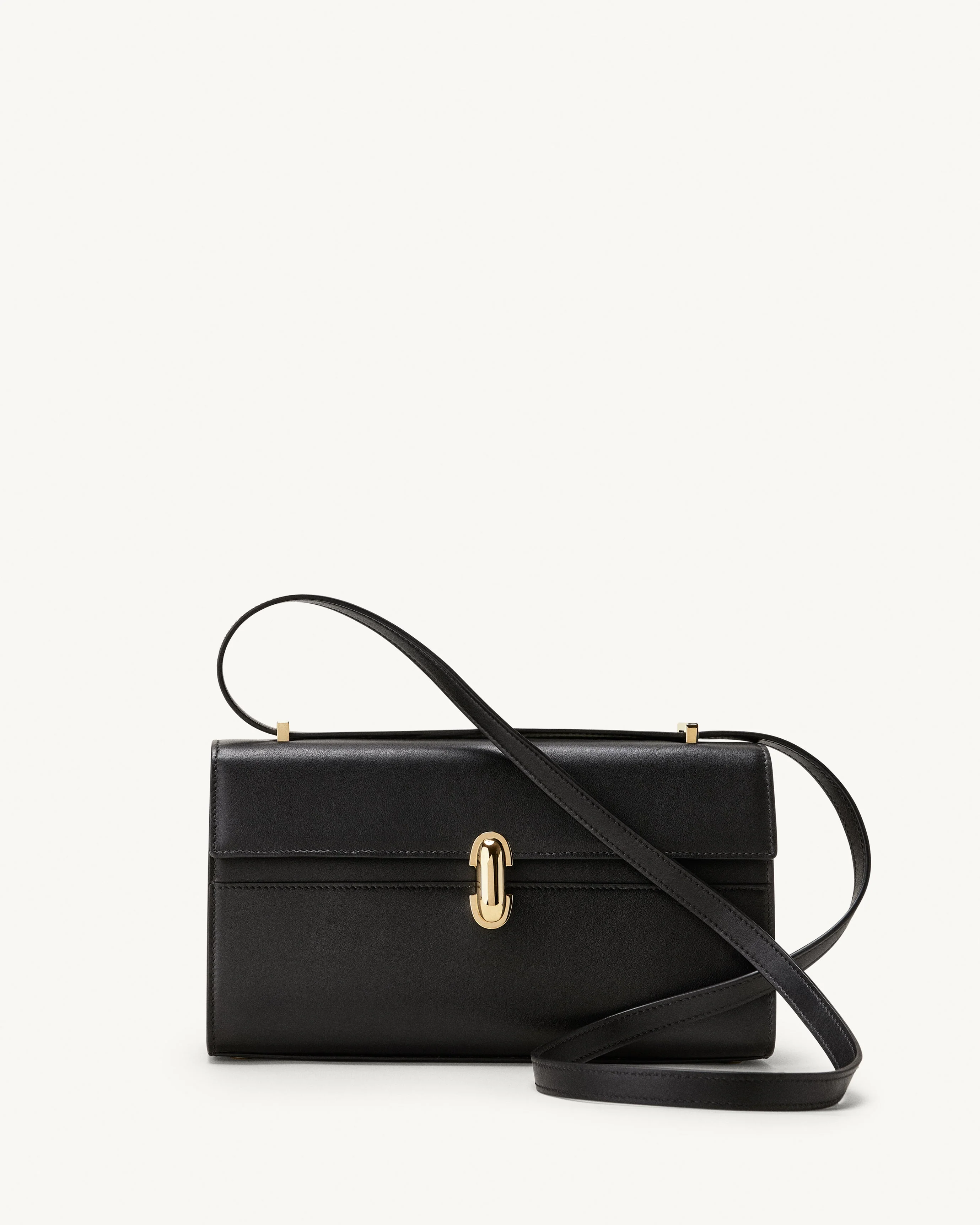 SAVETTE - Symmetry 26 in Black Leather