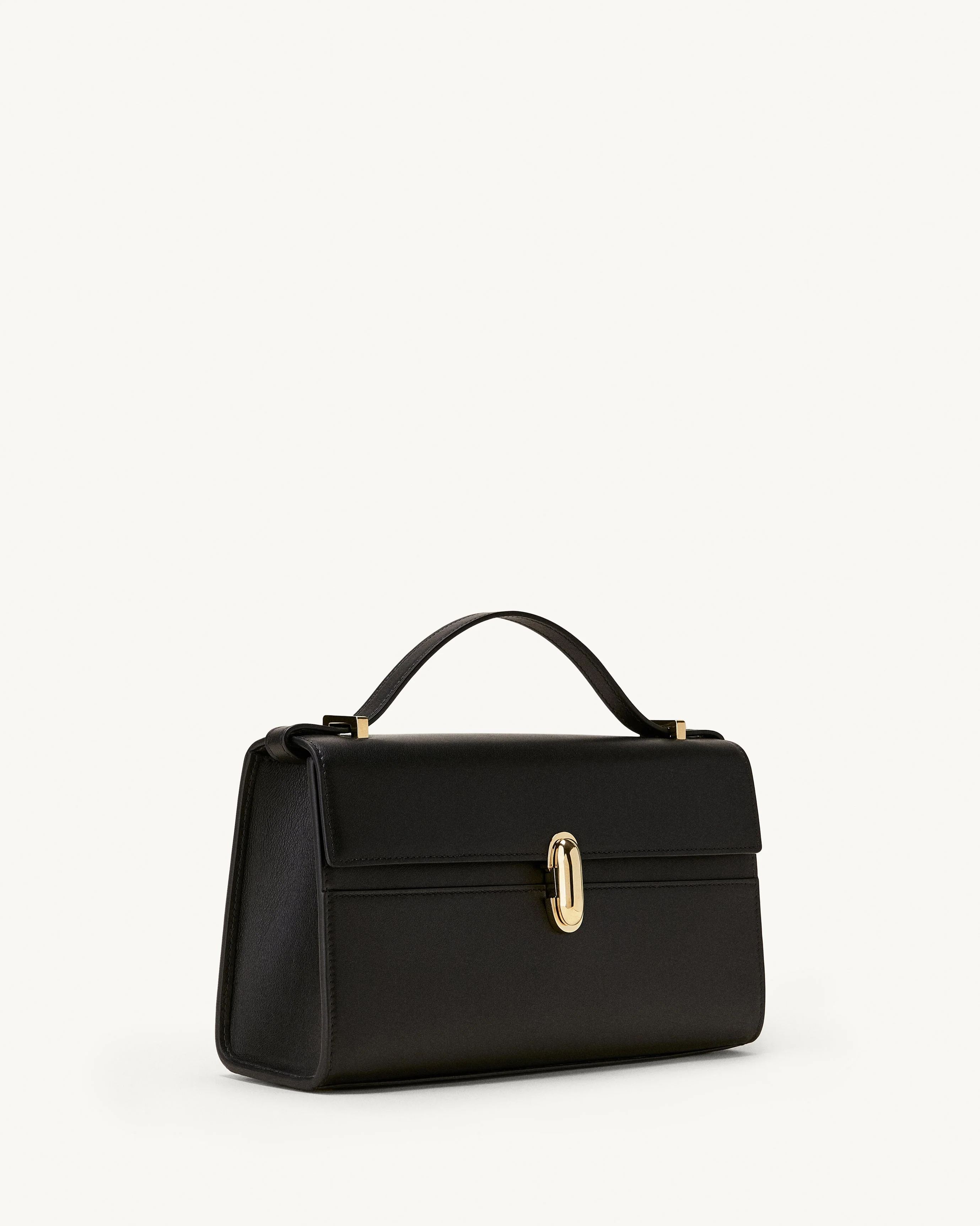 SAVETTE - Symmetry 26 in Black Leather - Image 2