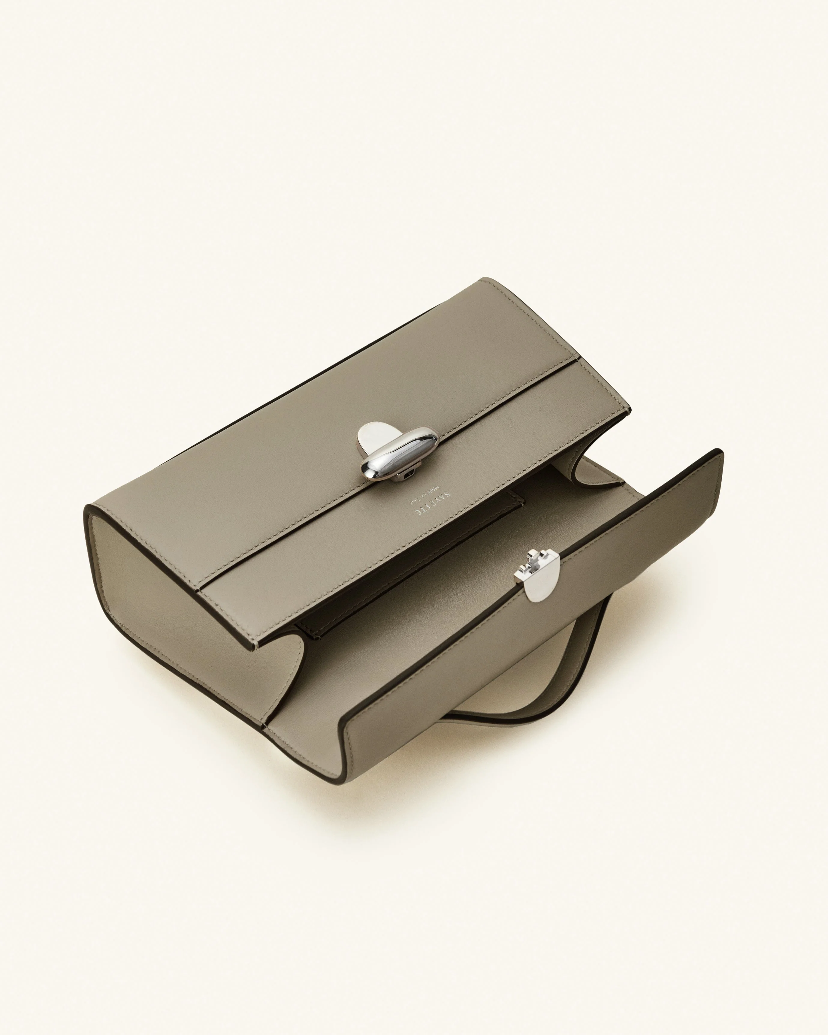 SAVETTE - Symmetry Pochette in Clay Leather - Image 3
