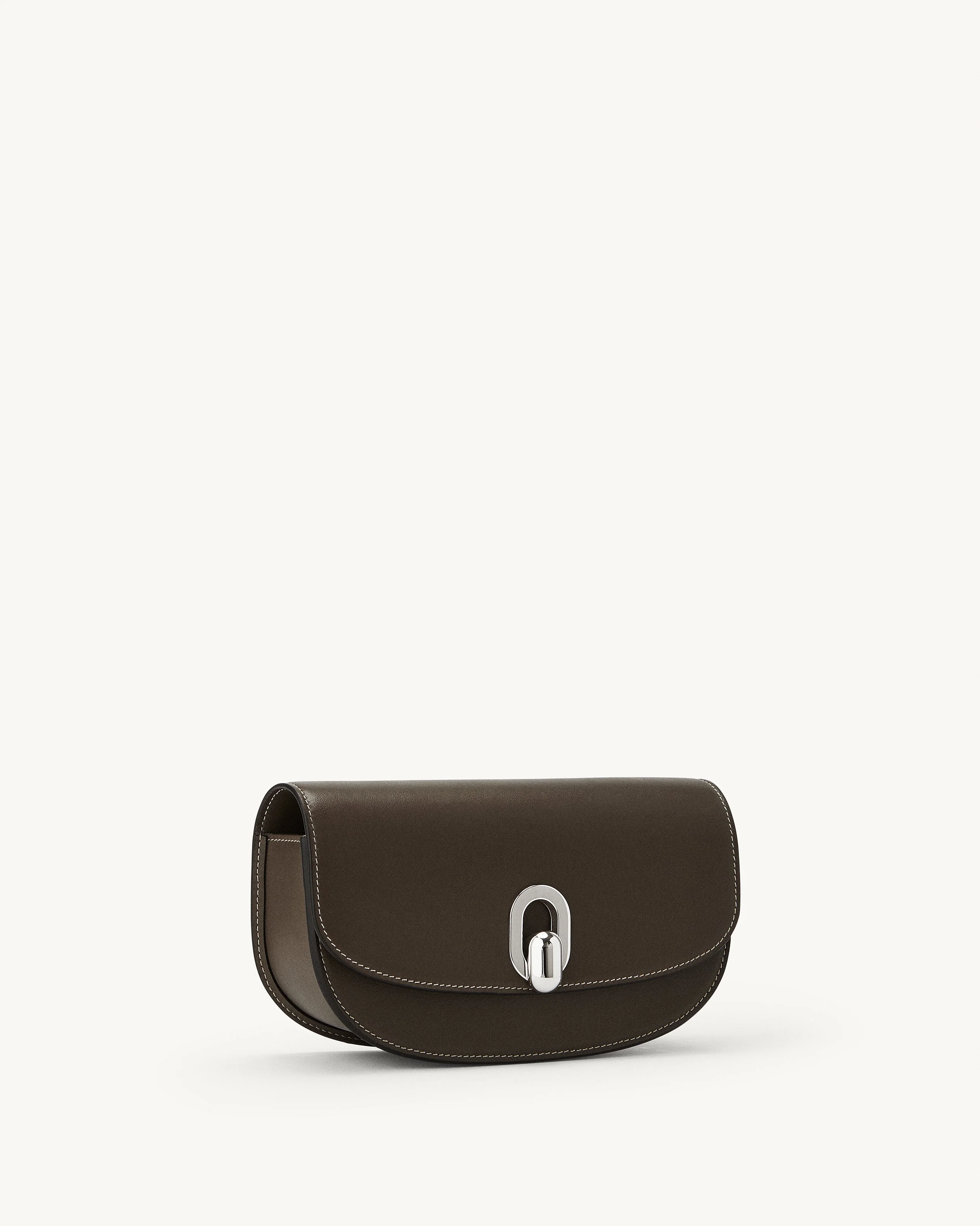 SAVETTE - Tondo Crescent in Mink Leather - Image 2