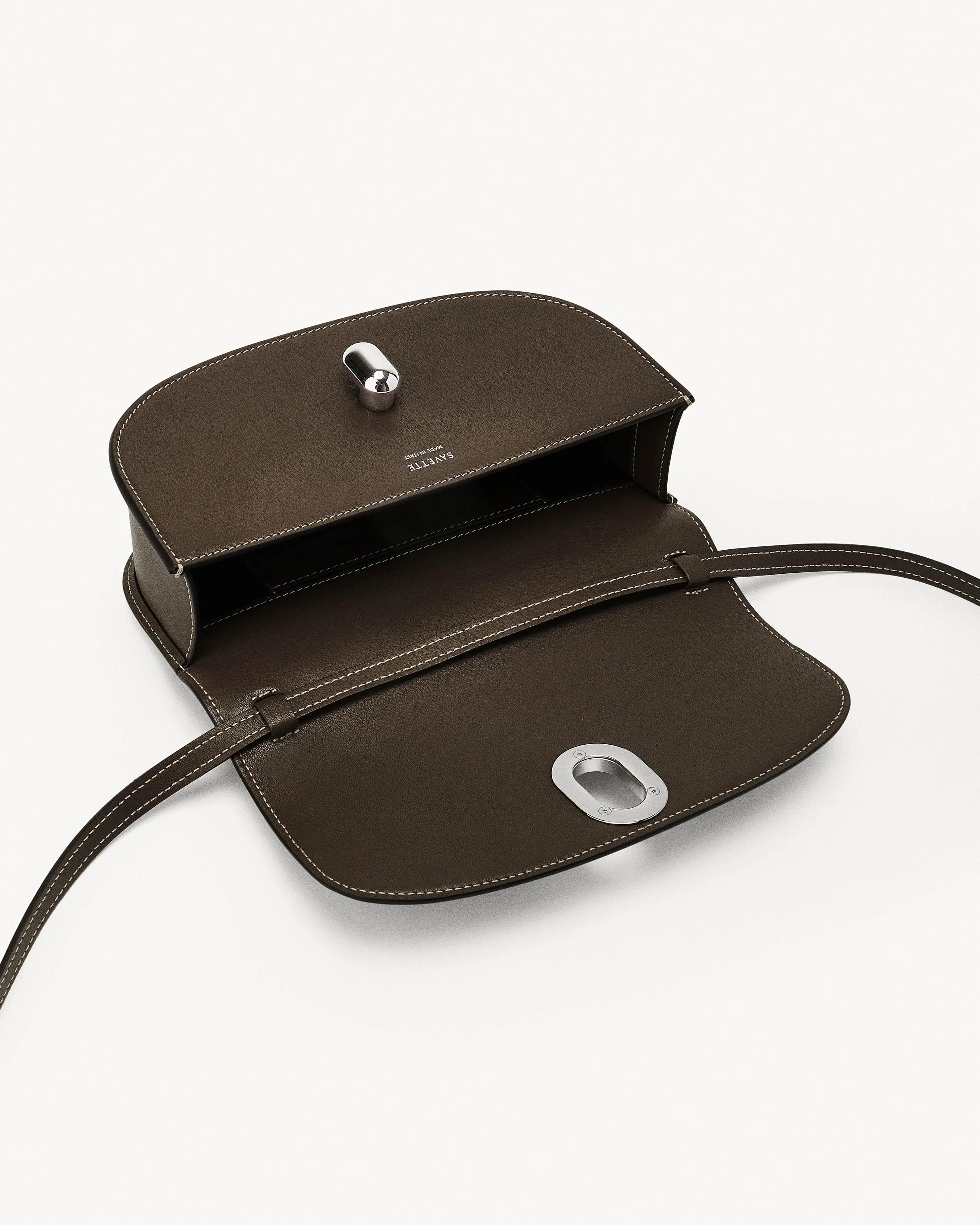 SAVETTE - Tondo Crescent in Mink Leather - Image 3