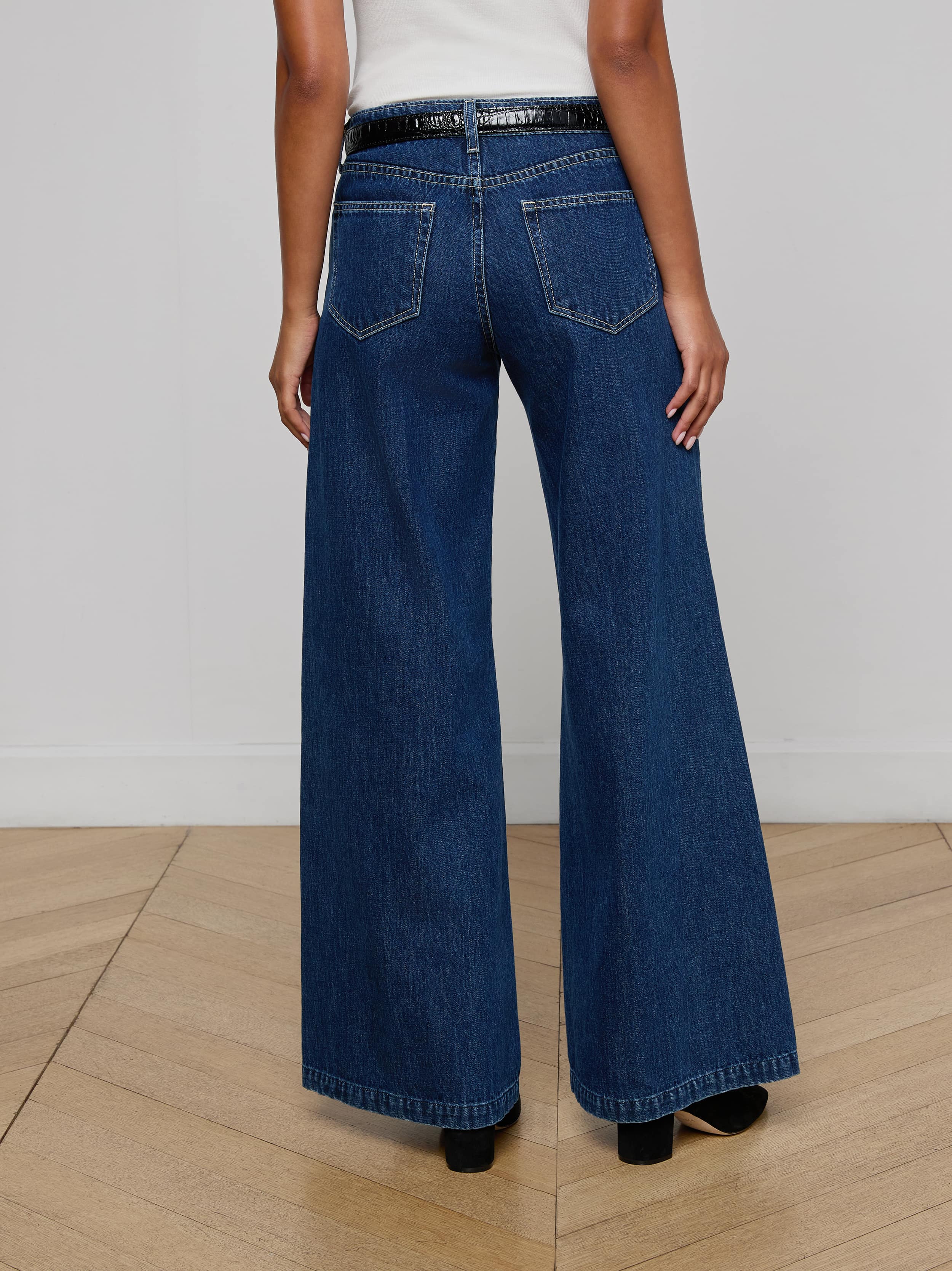 L'AGENCE - Savina Low - Rise Wide - Leg Jean - Image 10