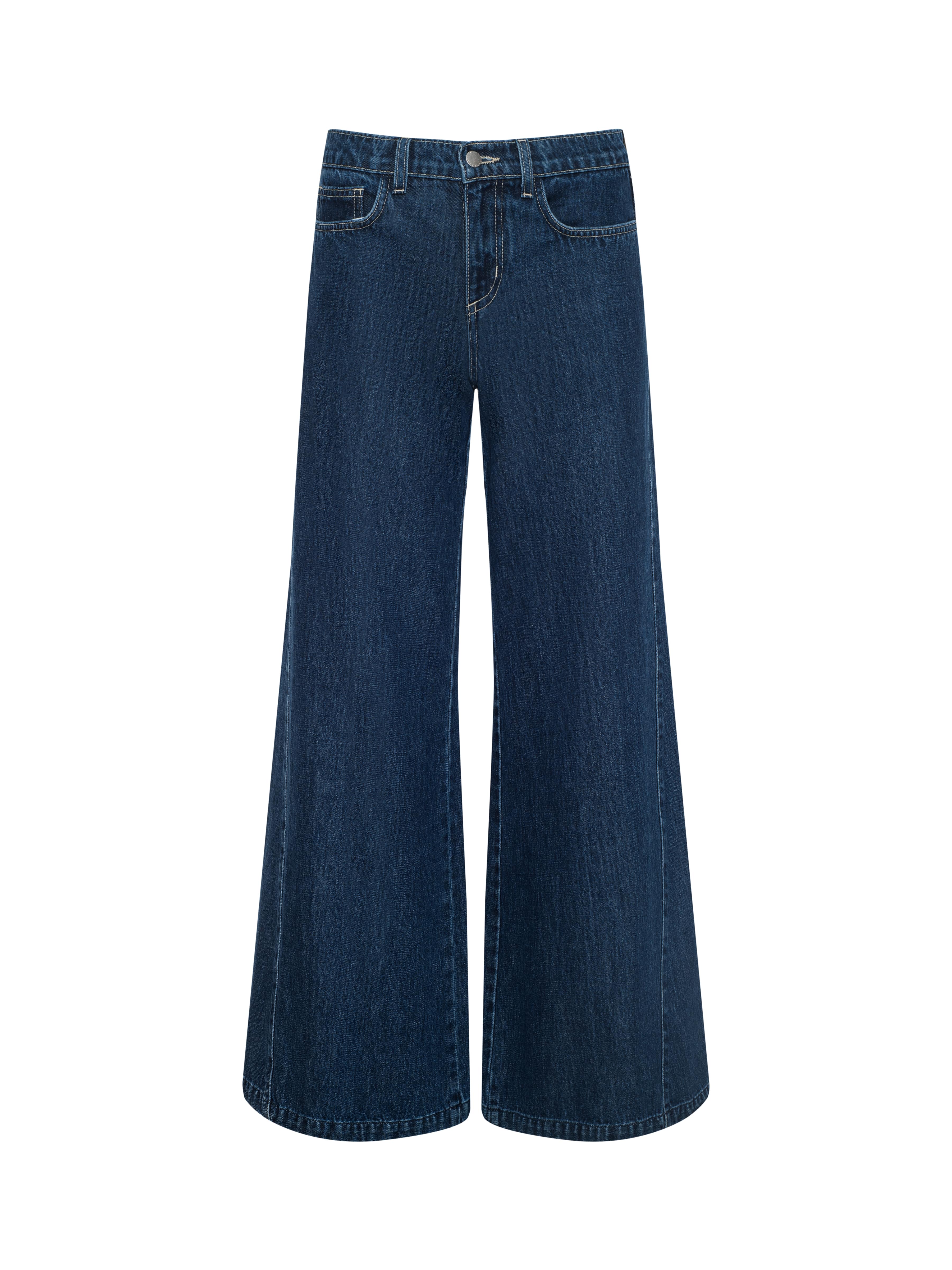 L'AGENCE - Savina Low - Rise Wide - Leg Jean - Image 6