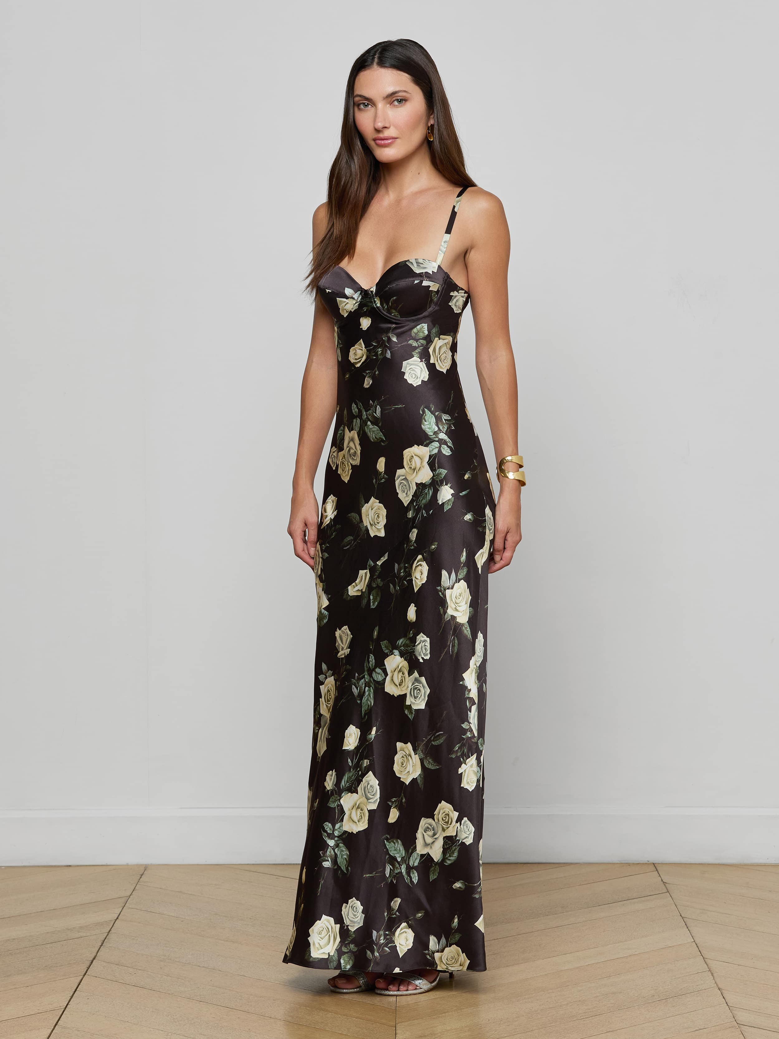 L'AGENCE - Sayla Silk Gown - Image 2
