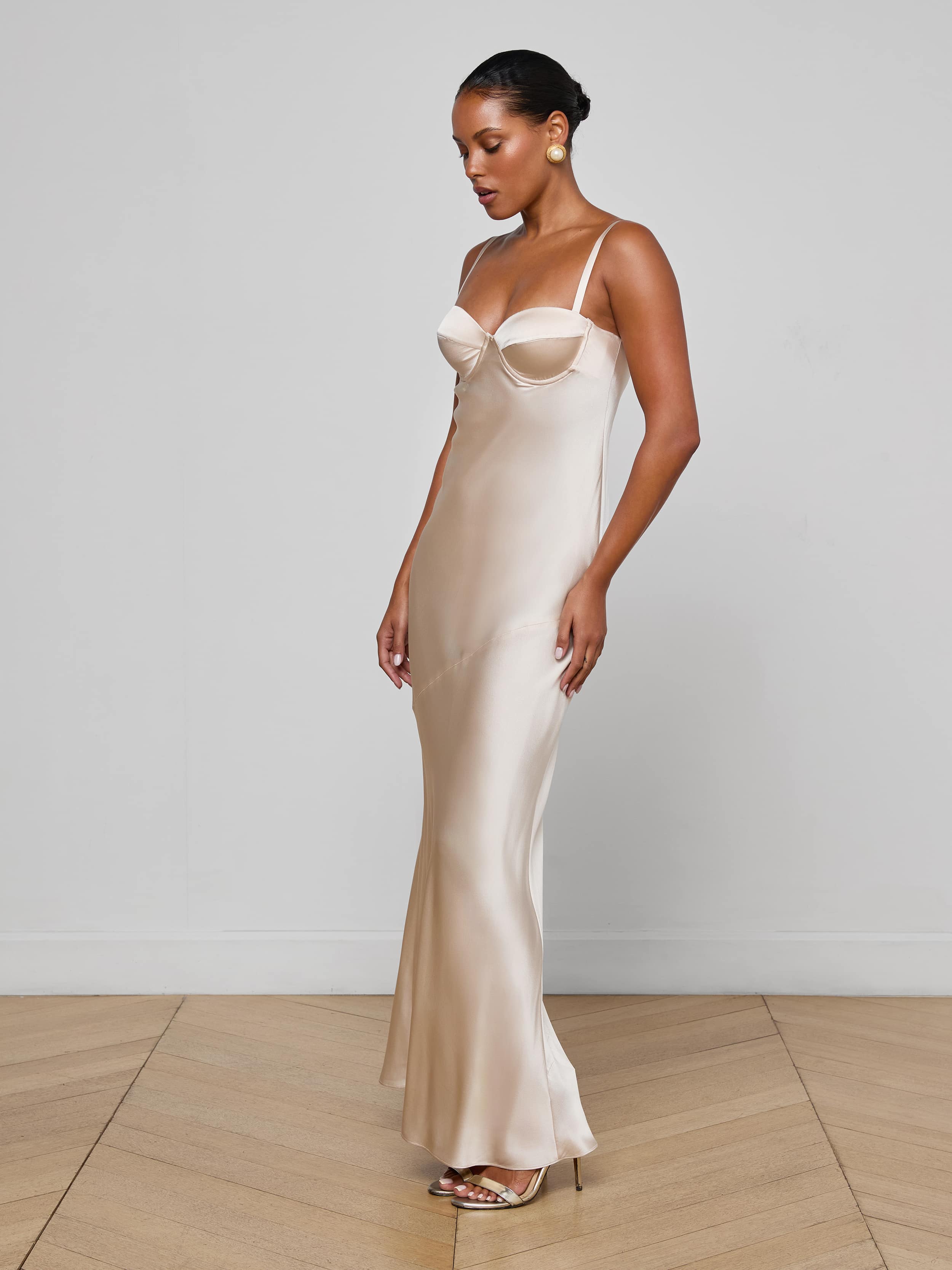L'AGENCE - Sayla Silk Gown - Image 2