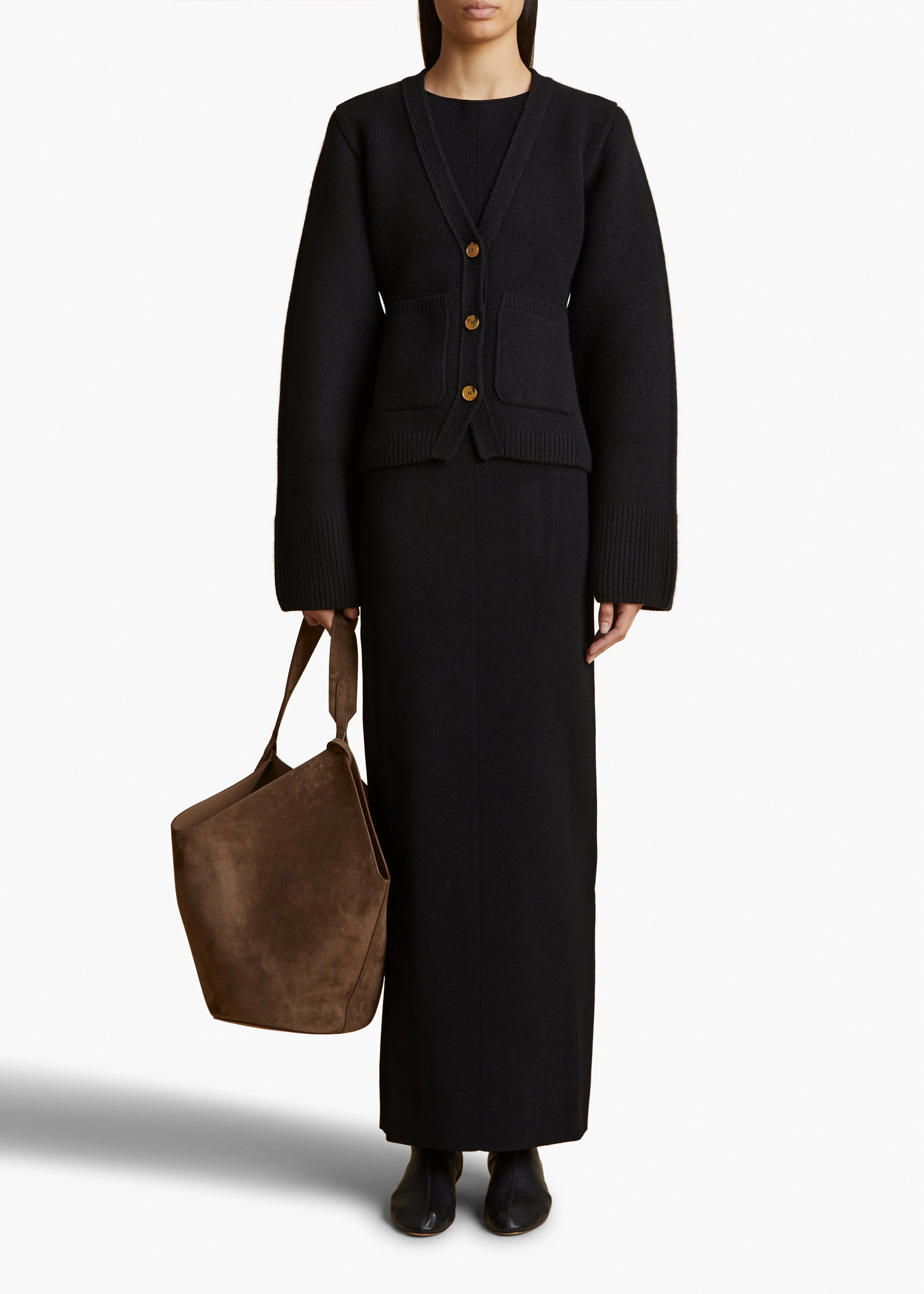 Khaite - Scarlet Cardigan in Black - Image 2