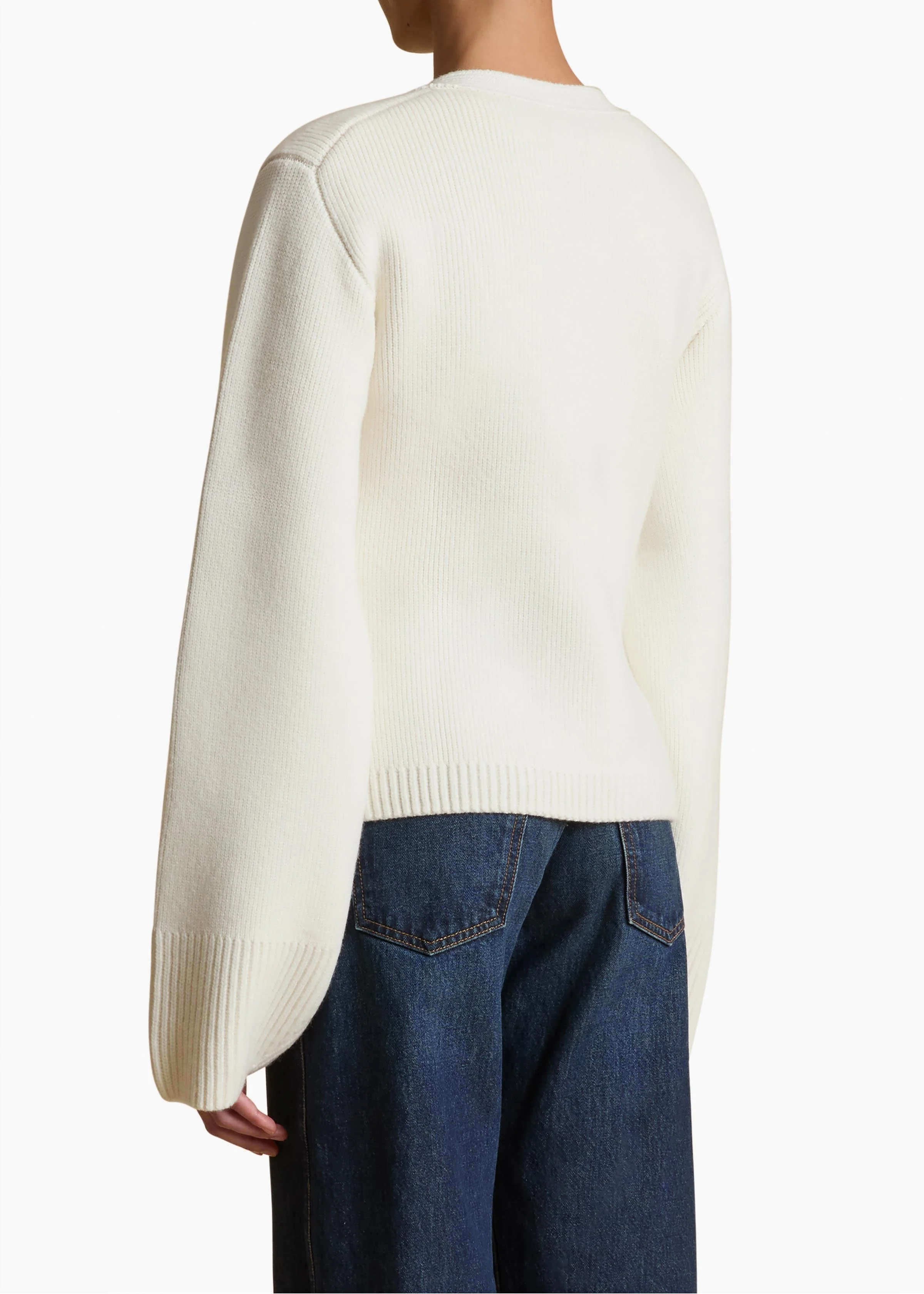 Khaite - Scarlet Cardigan in Glaze - Image 5