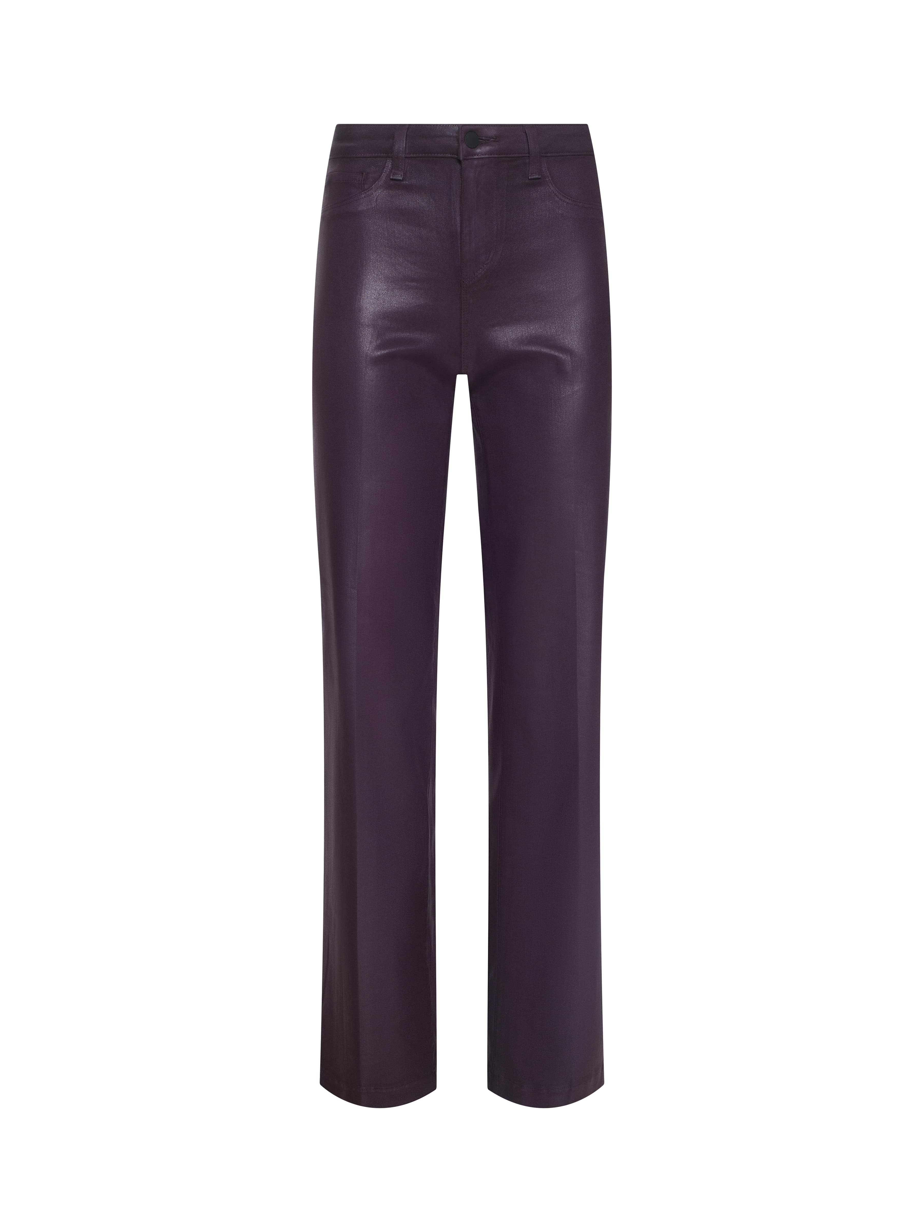 L'AGENCE - Scottie Coated Wide - Leg Jean - Image 13
