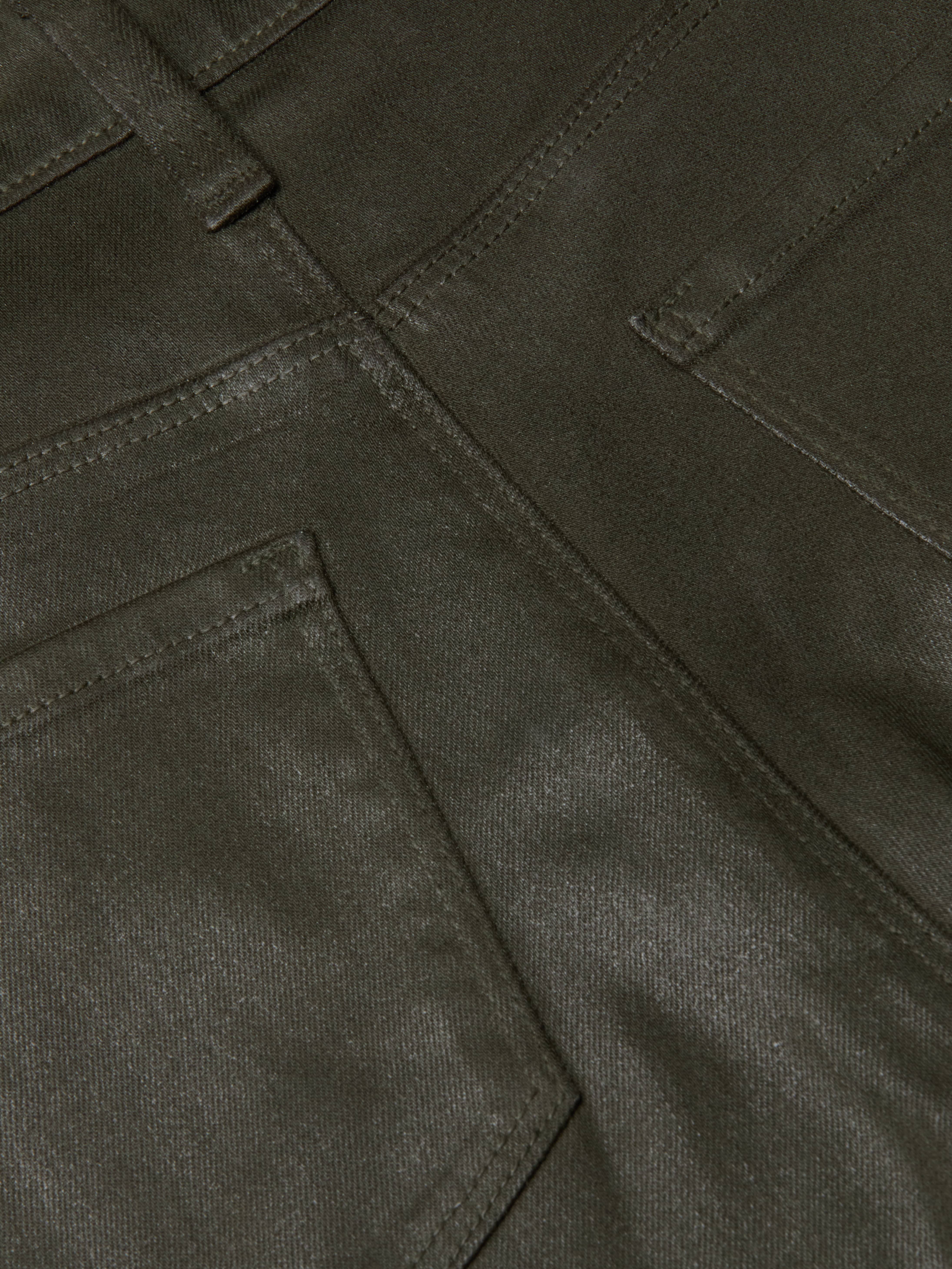 L'AGENCE - Scottie Coated Wide - Leg Jean - Image 11