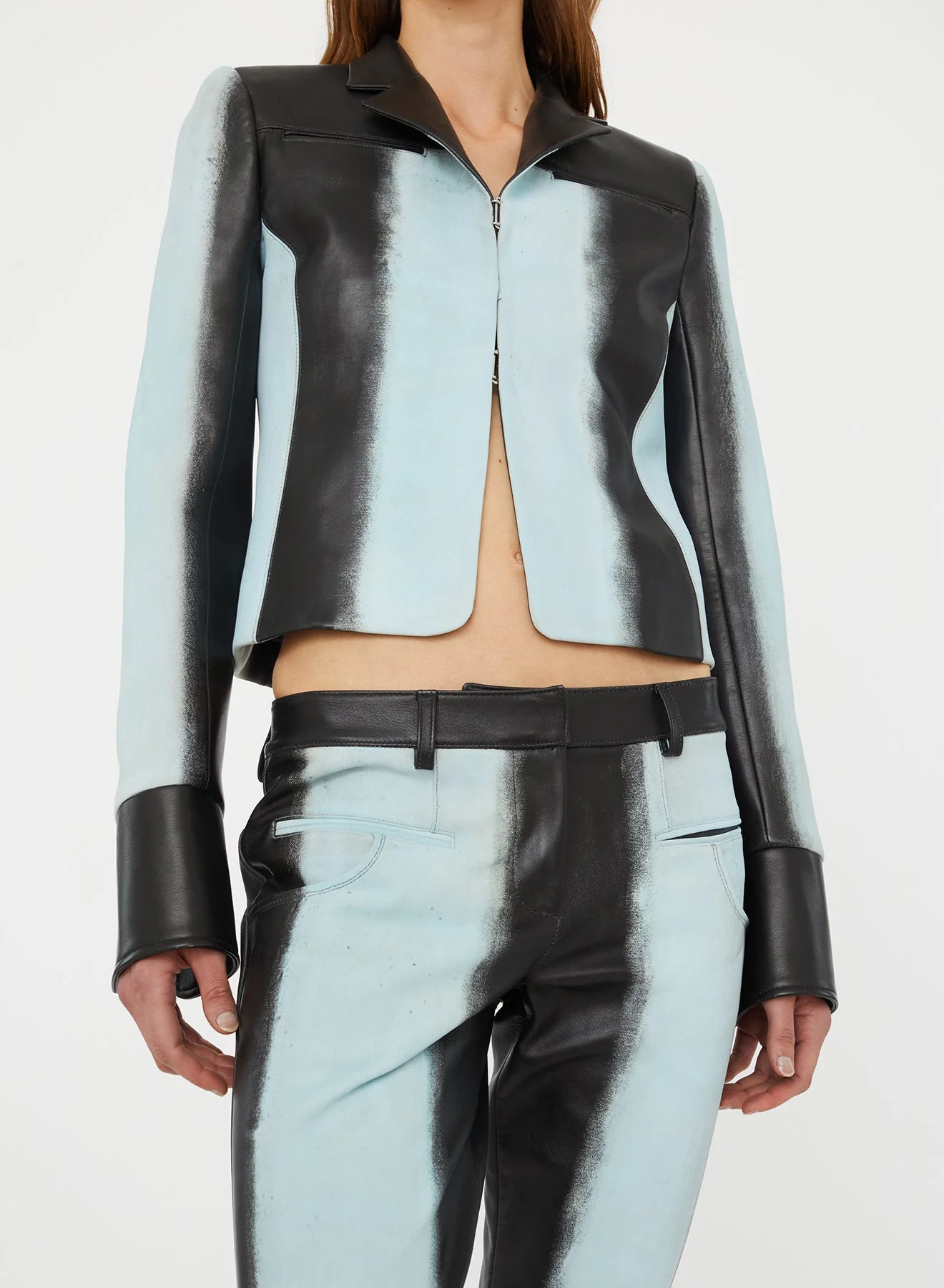 Christopher Esber - Scuffed Leather Jean - Image 3