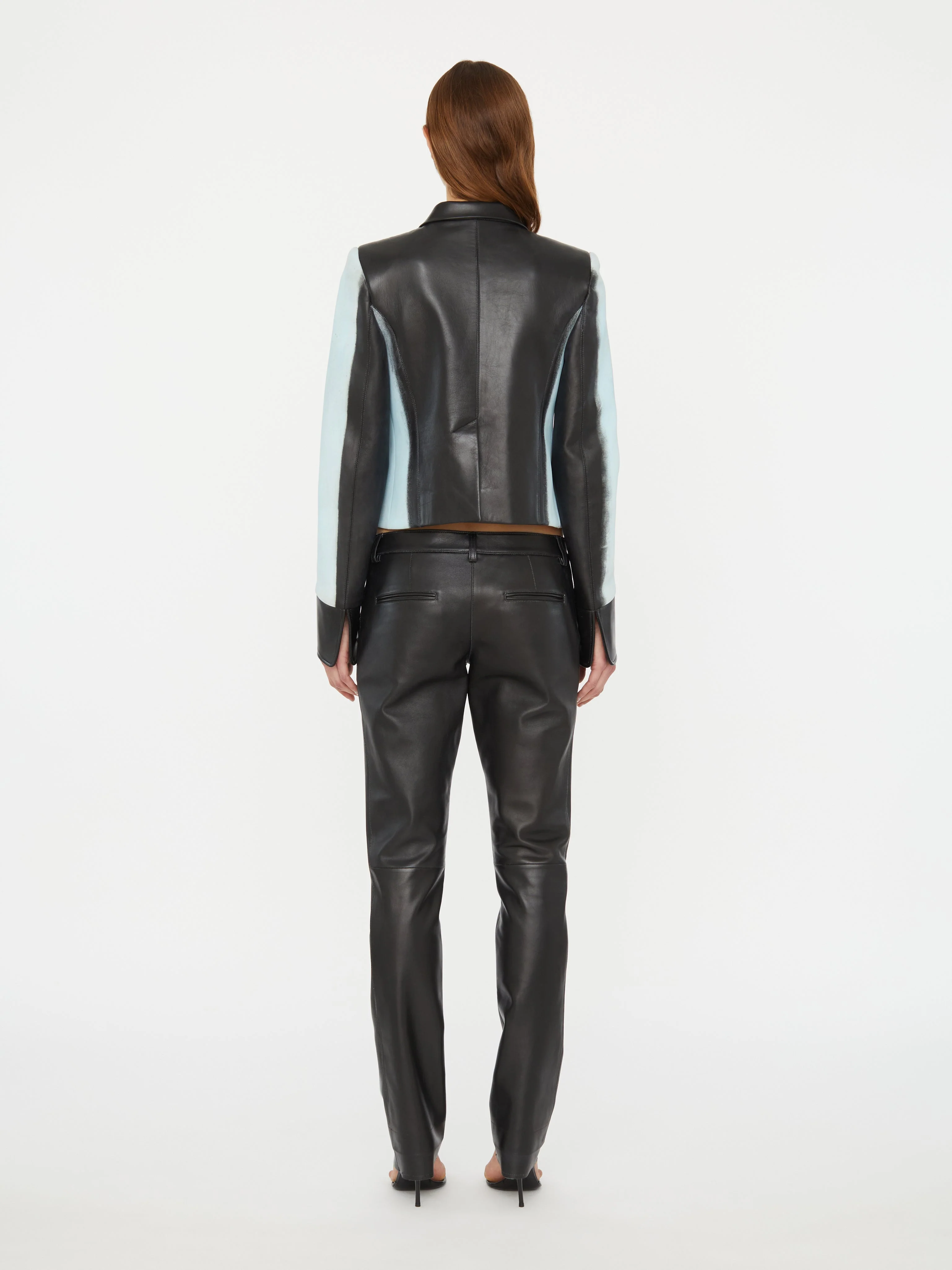 Christopher Esber - Scuffed Leather Jean - Image 5