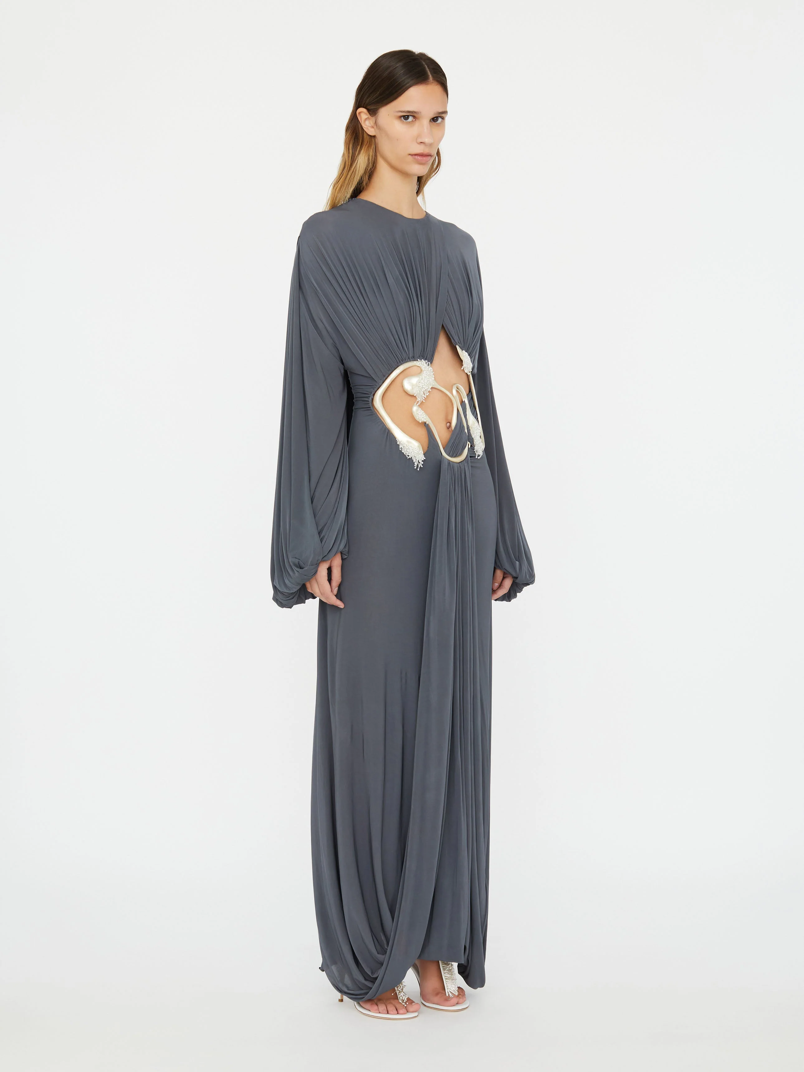 Christopher Esber - Sculptured Torso Sweater Dress - Image 4
