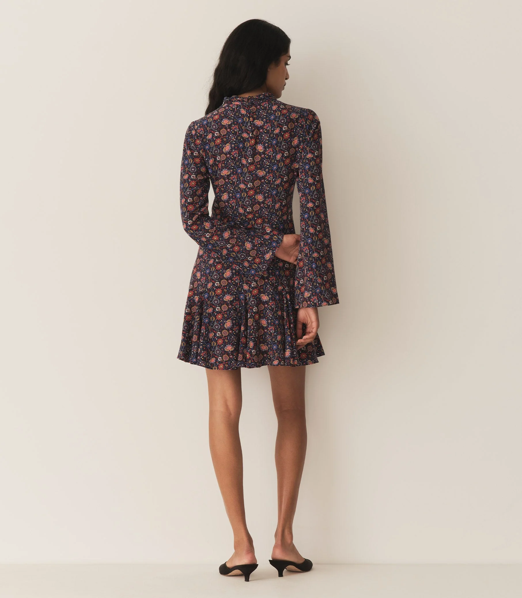 DÔEN - SELENA DRESS -- MIDNIGHT RIVIERA MEDALLION - Image 3