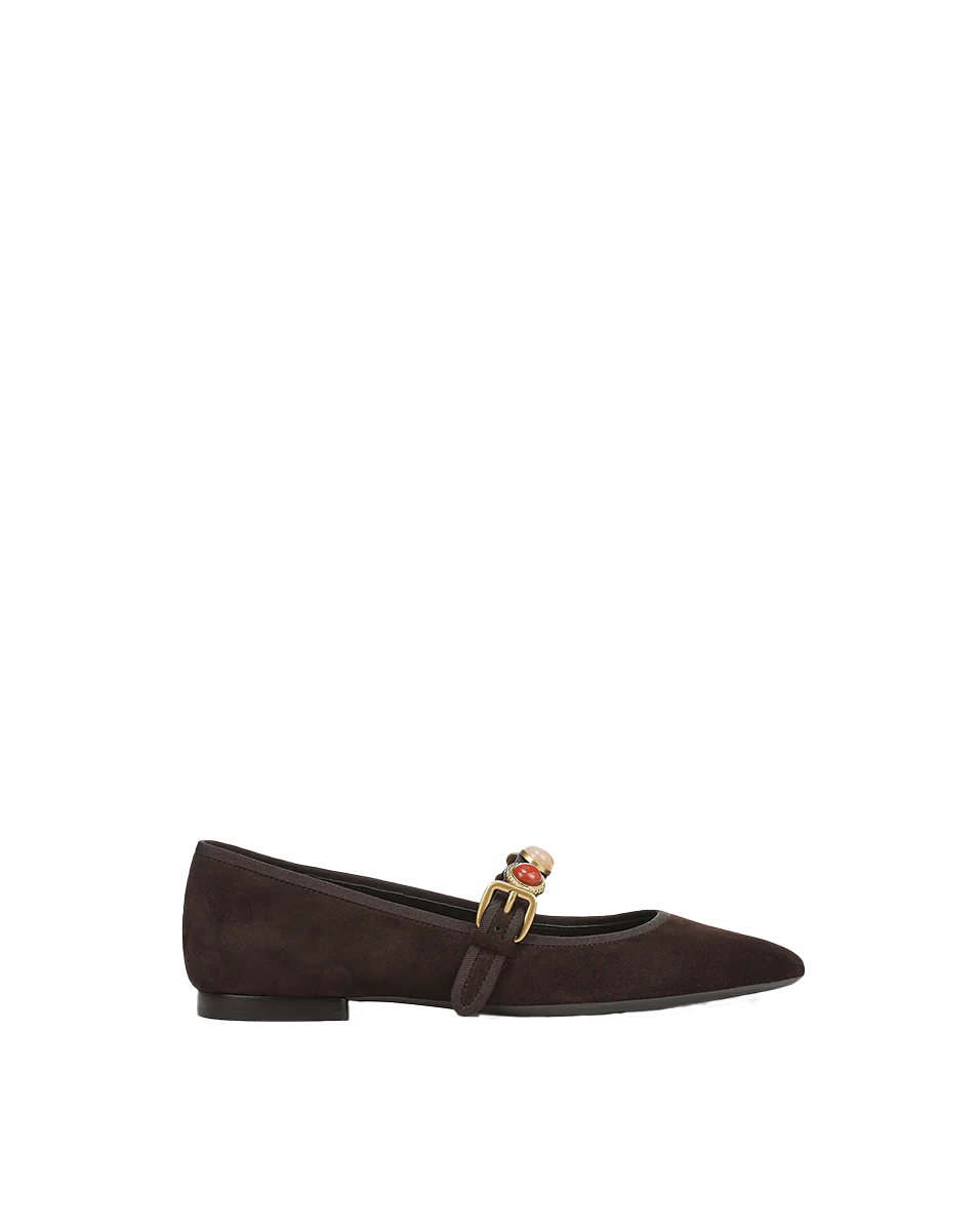 Veronica Beard - Selene Embellished Flat - Image 5
