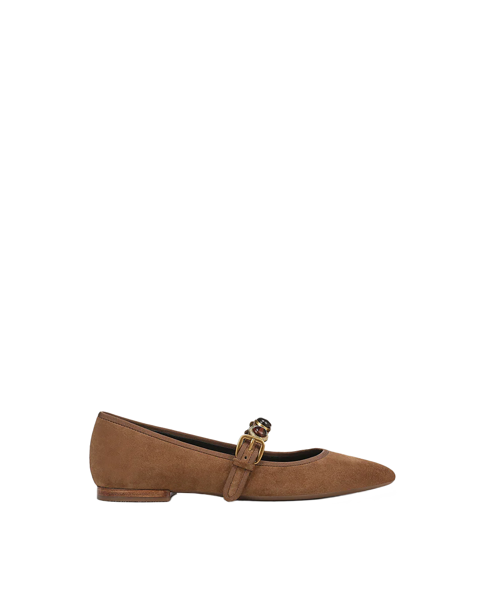 Veronica Beard - Selene Embellished Flat - Image 5