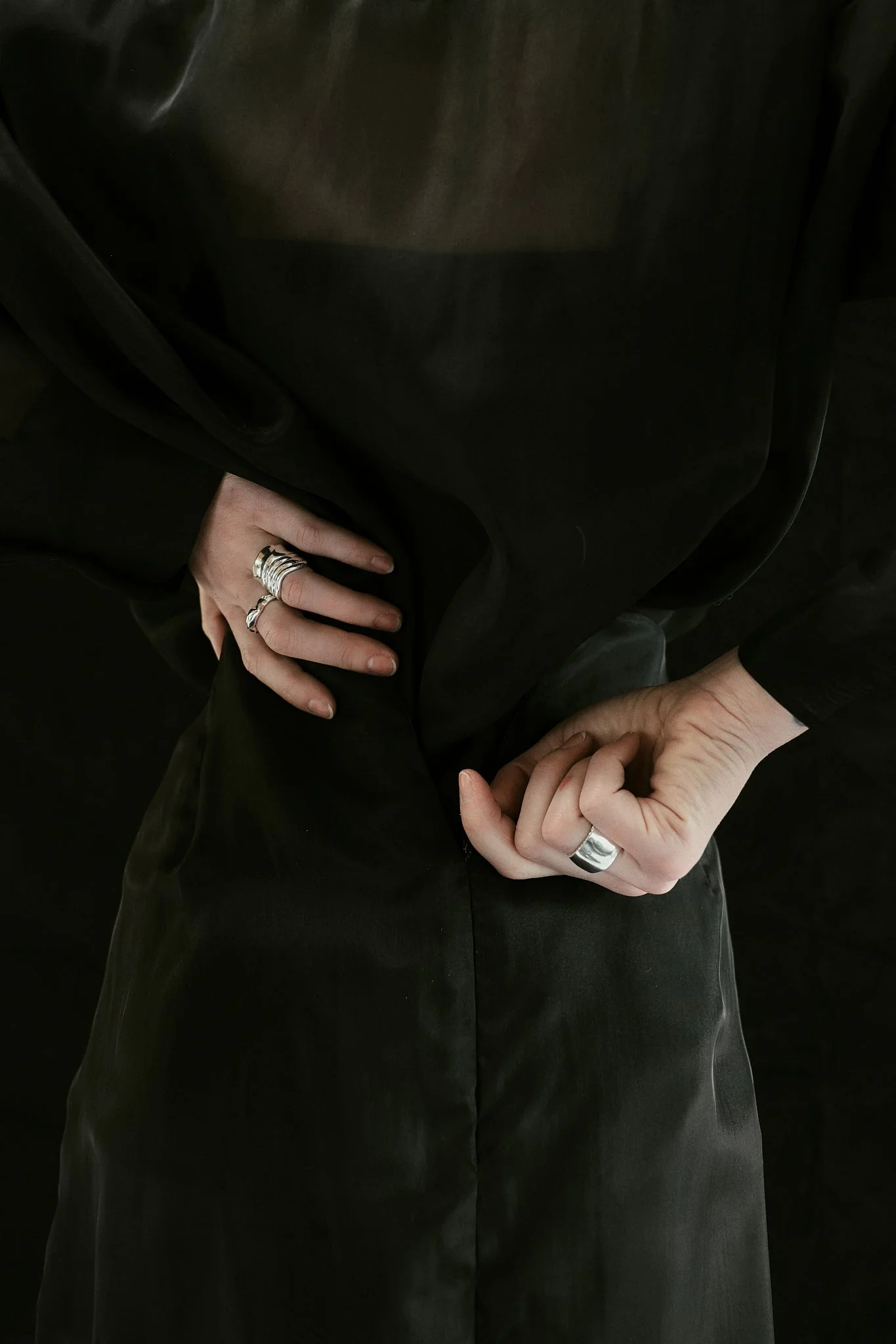 Kinn - Seren Ear Cuff/Ring Silver - Image 5