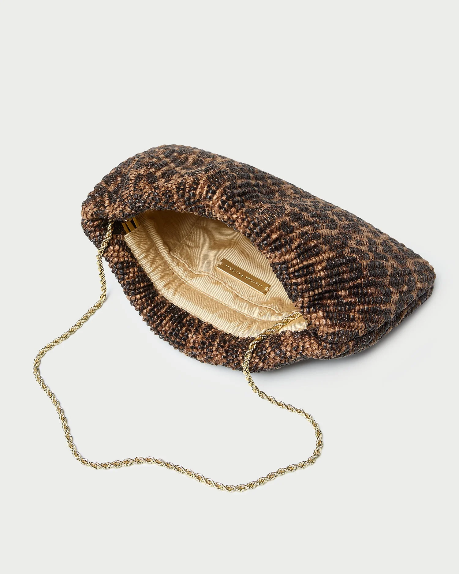 Loeffler Randall - Serena Leopard Woven Clutch - Image 4
