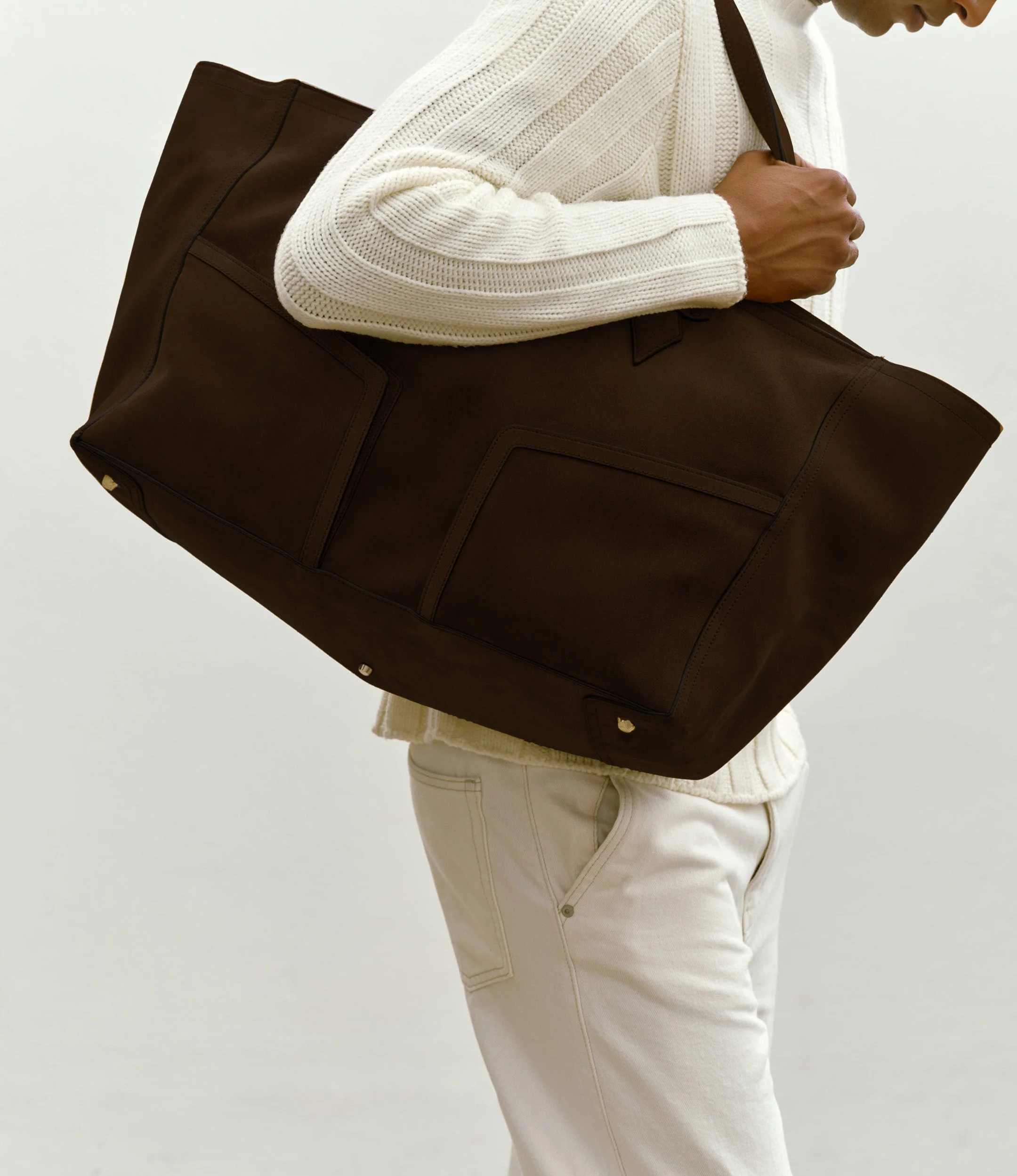 Metier - Sergeant Carryall Suede Chocolate - Image 3