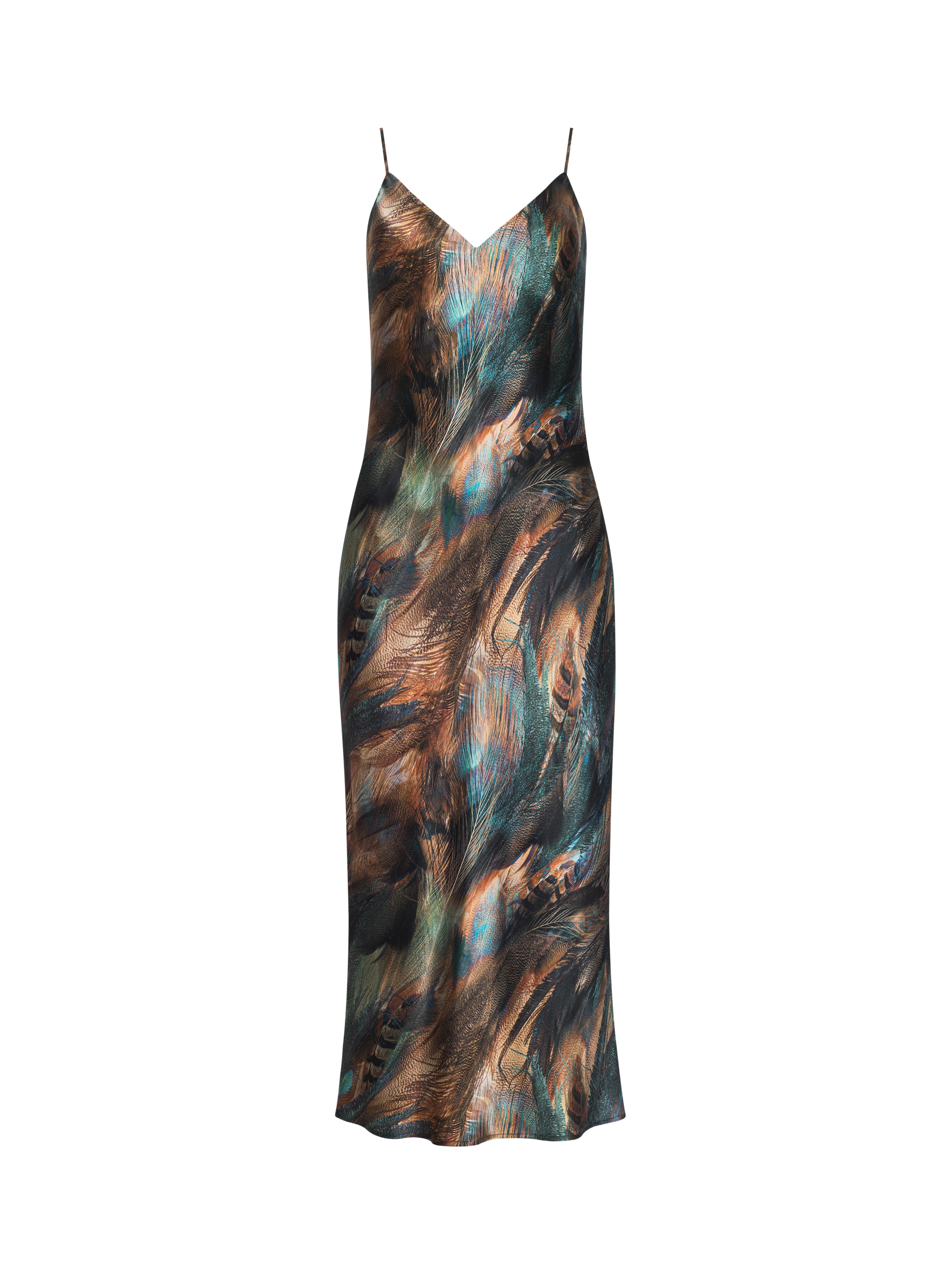 L'AGENCE - Seridie Silk Slip Dress - Image 5
