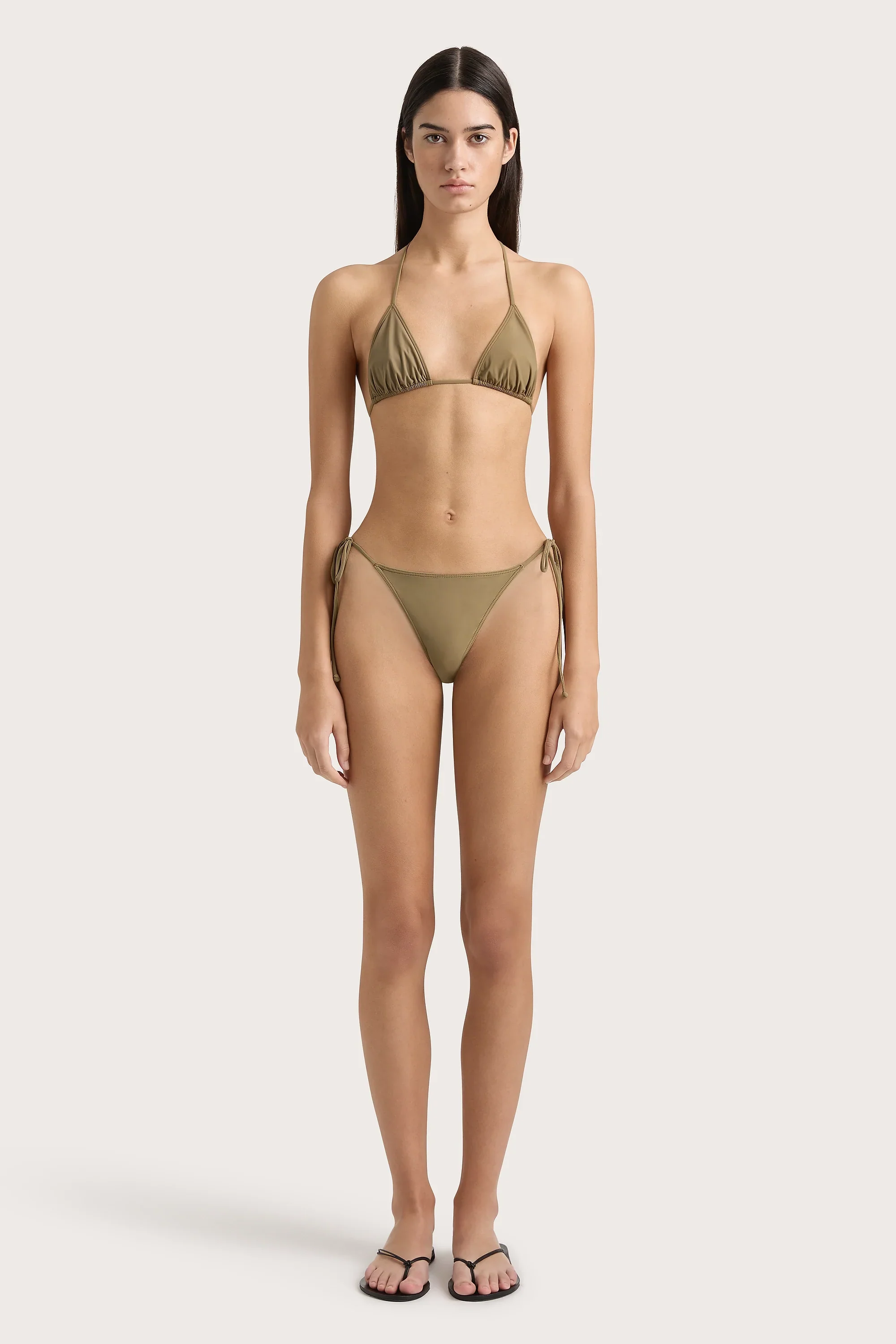 Faithfull - Sete Bikini Top Khaki - Final Sale