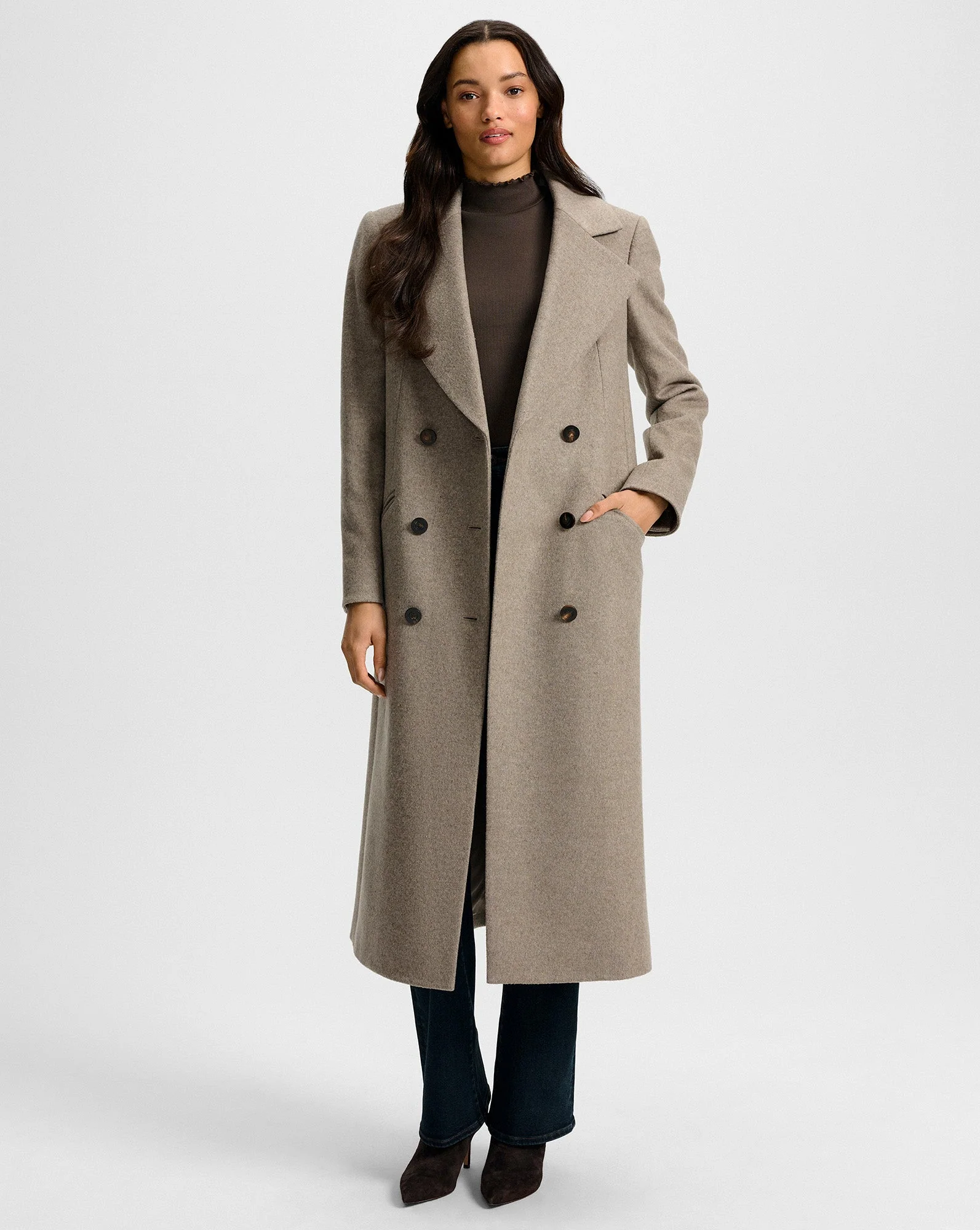 Veronica Beard - Seth Wool - Cashmere Dickey Coat - Image 2