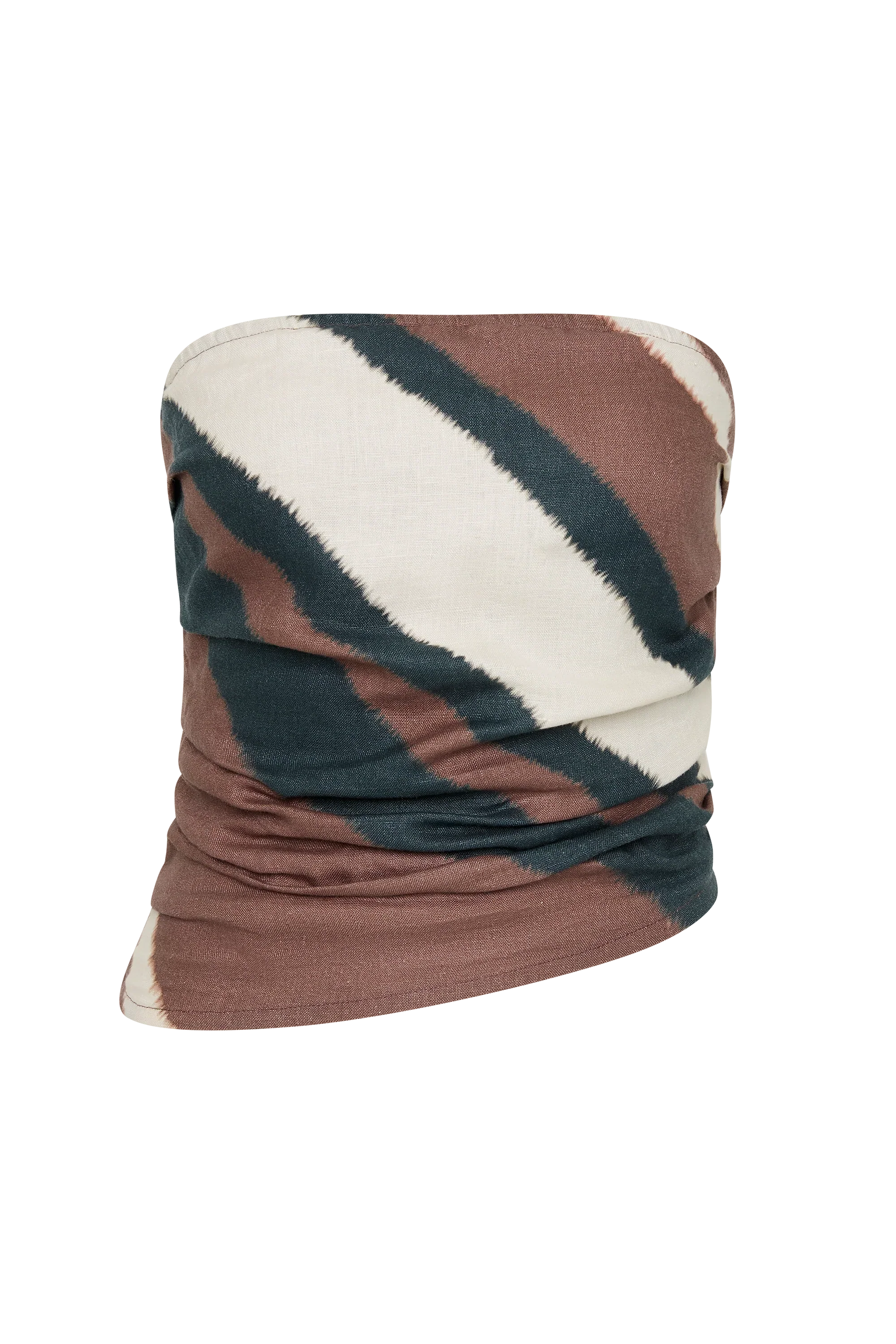 Faithfull - Setubal Top Futura Stripe Chocolate - Final Sale - Image 6