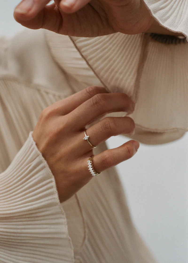 Kinn - Seven Marquise Diamond Ring - Image 8
