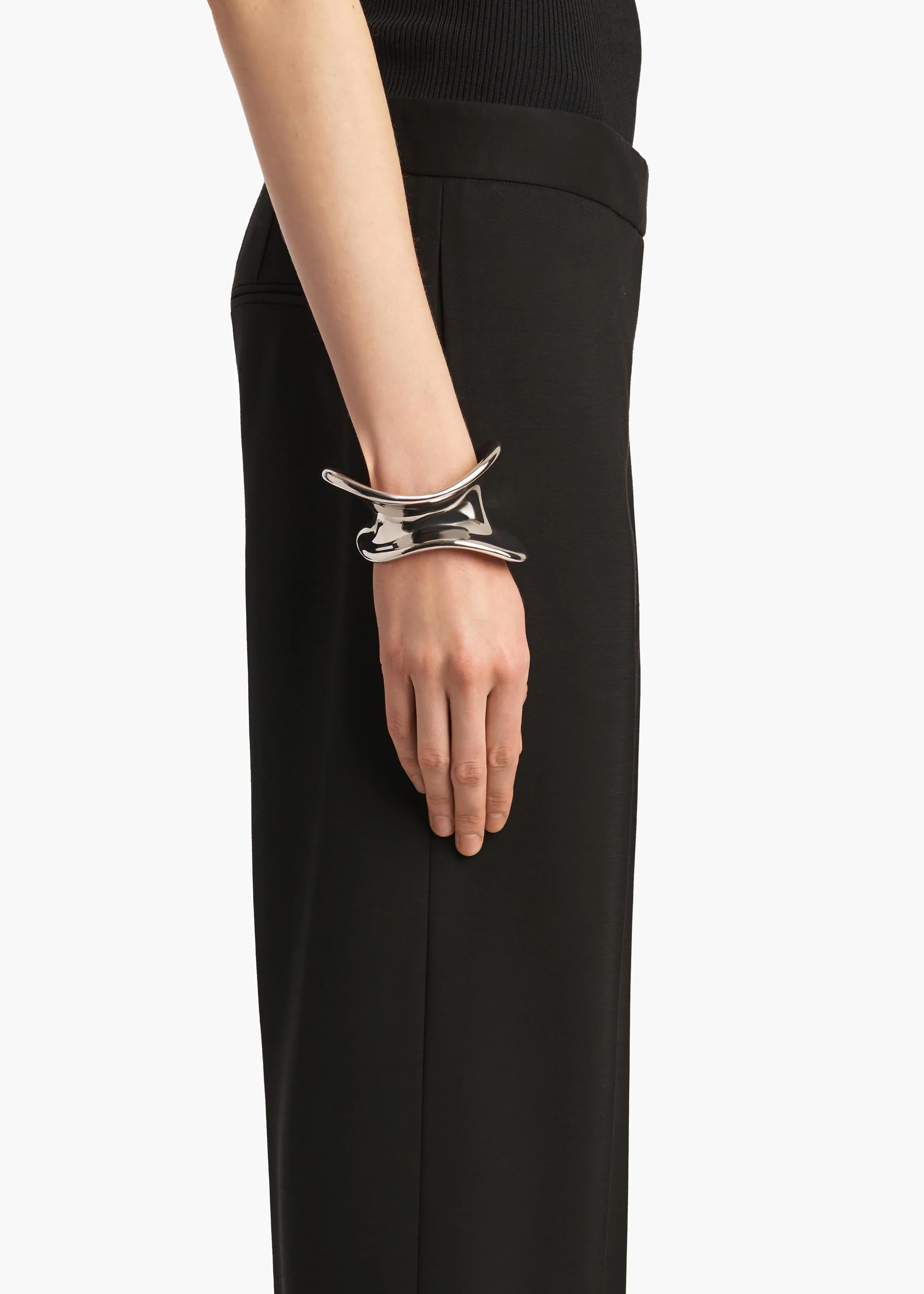 Khaite - Shadow Bracelet in Silver - Image 11