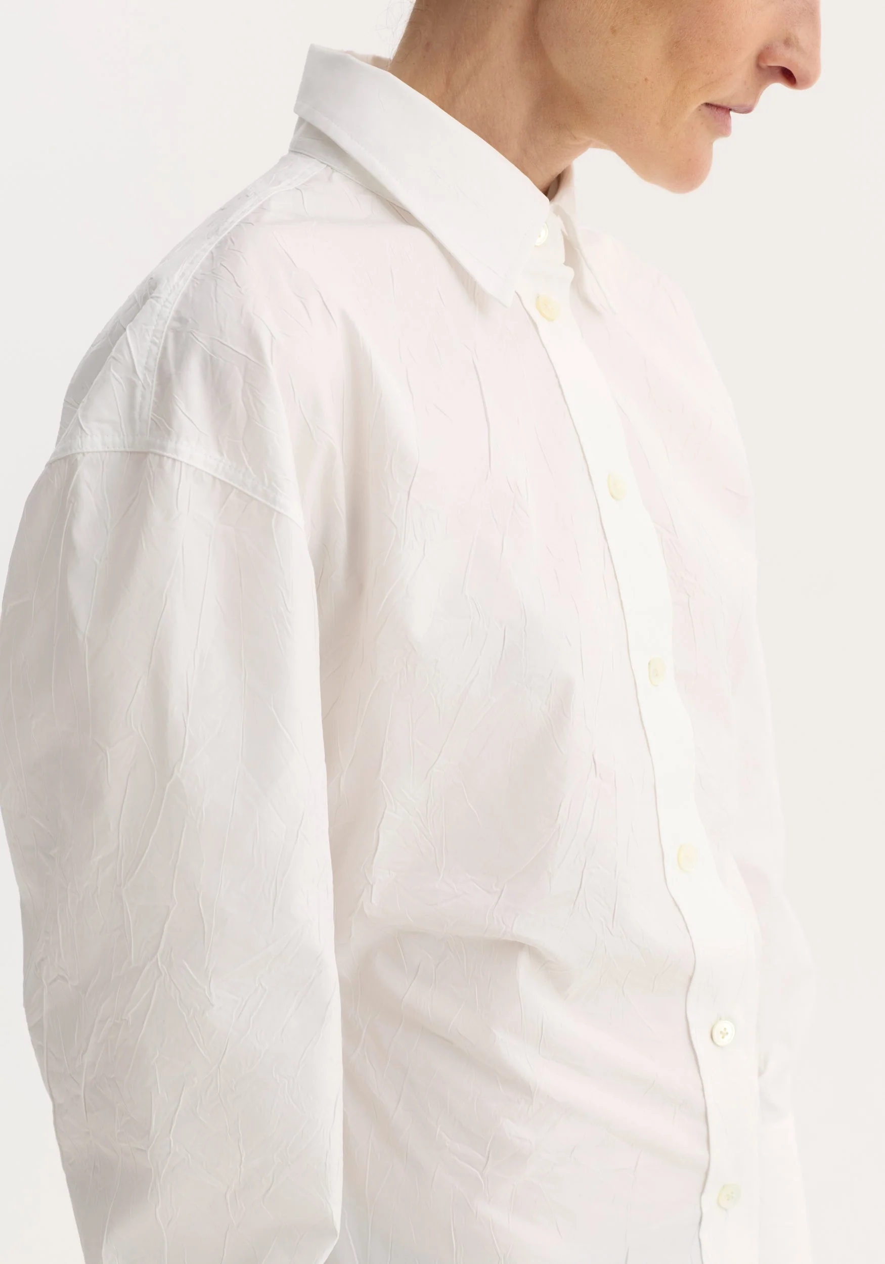 ROHE - Shaped shirt | optic white - Image 4