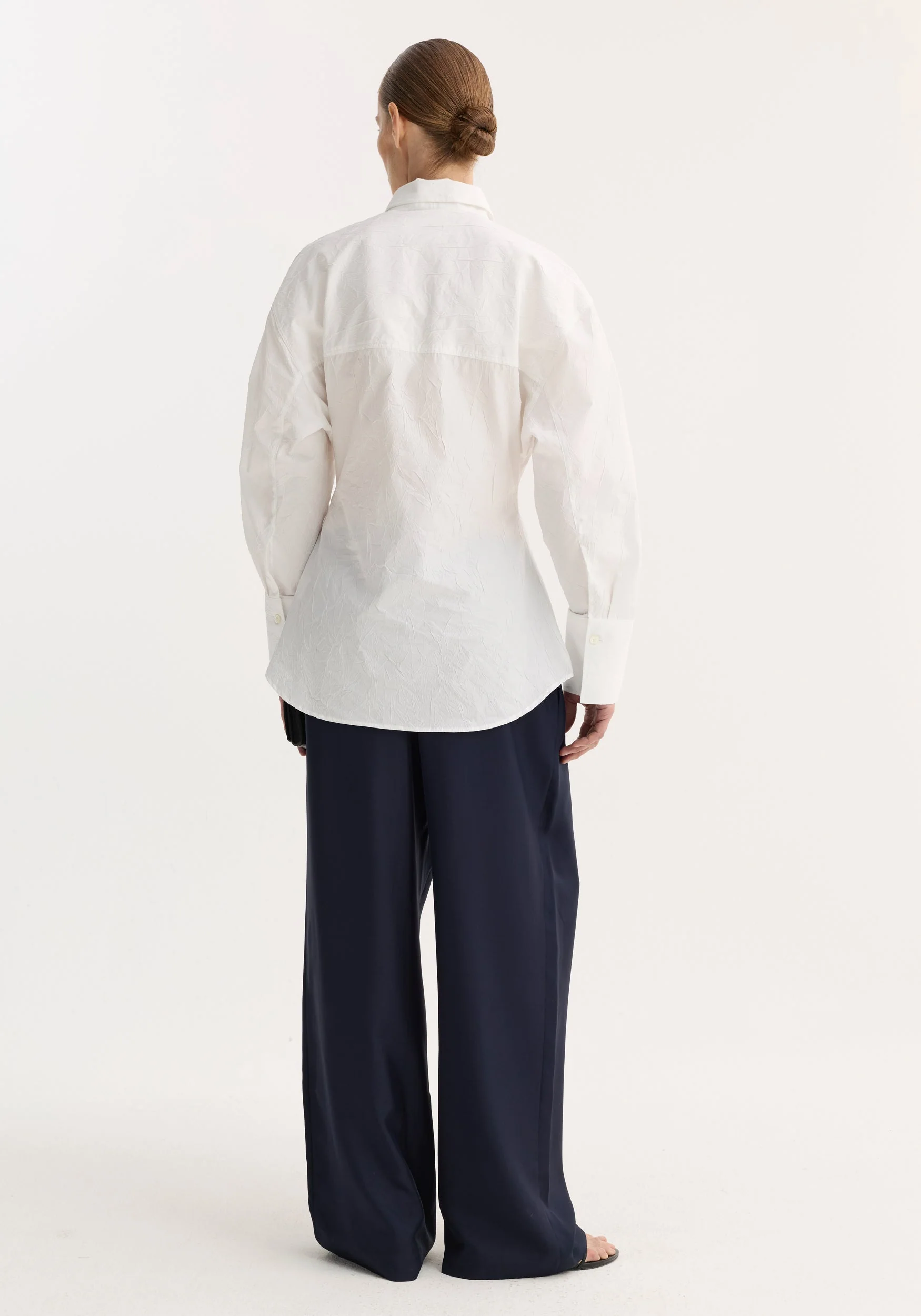 ROHE - Shaped shirt | optic white - Image 6