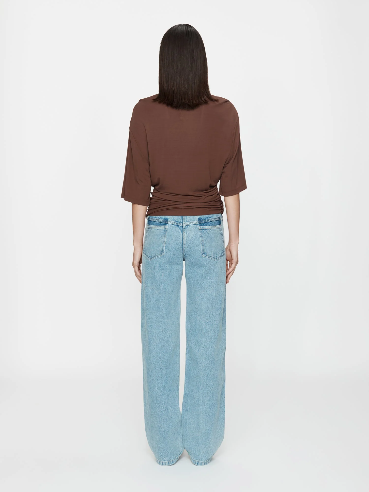 Christopher Esber - Shibari Jersey Ruche Tee - Image 5