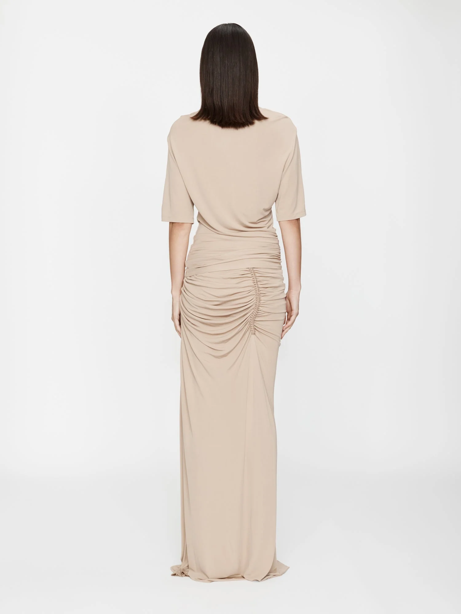 Christopher Esber - Shibari Jersey Ruche Tee - Image 4